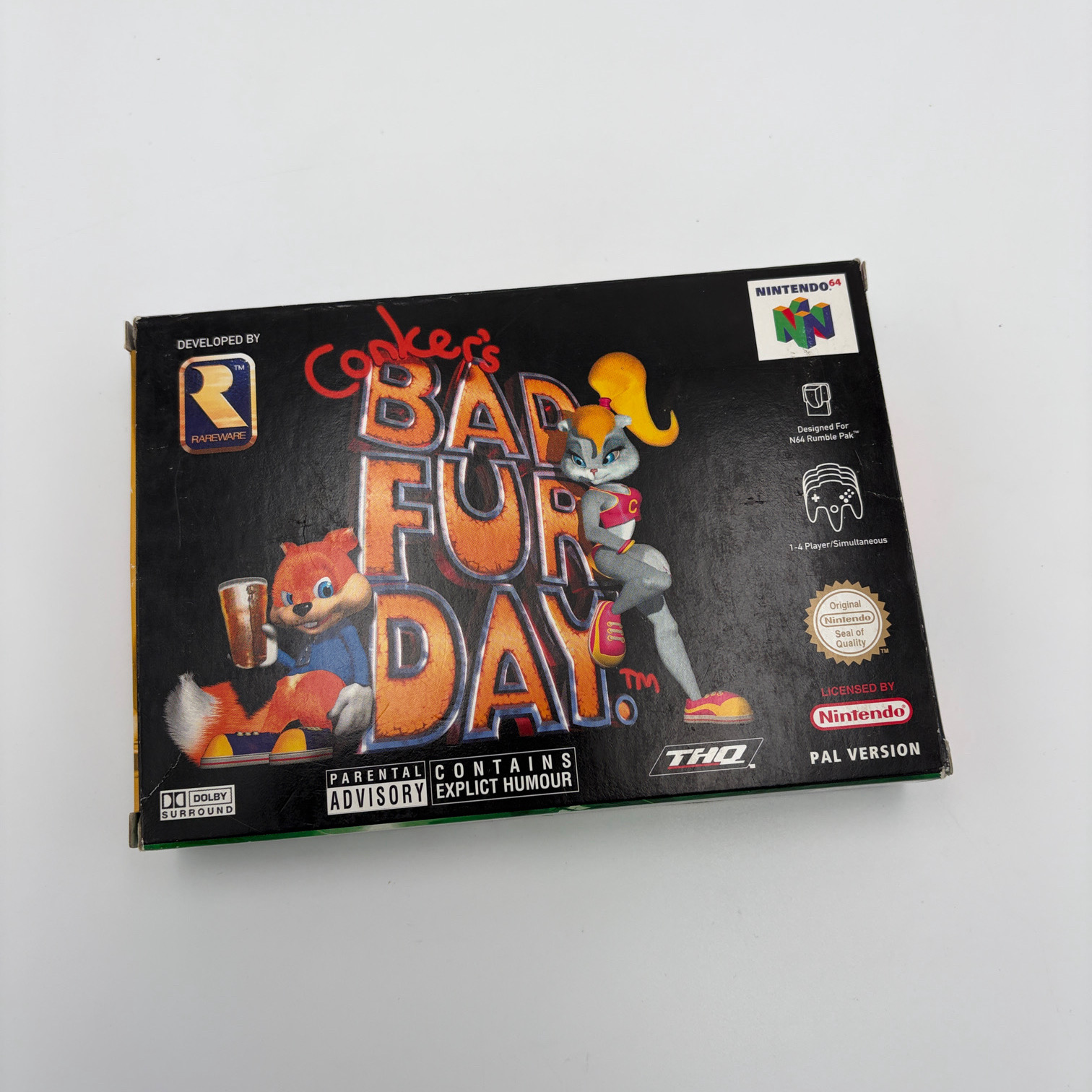 Conker's Bad Fur Day Nintendo 64 (EUR)