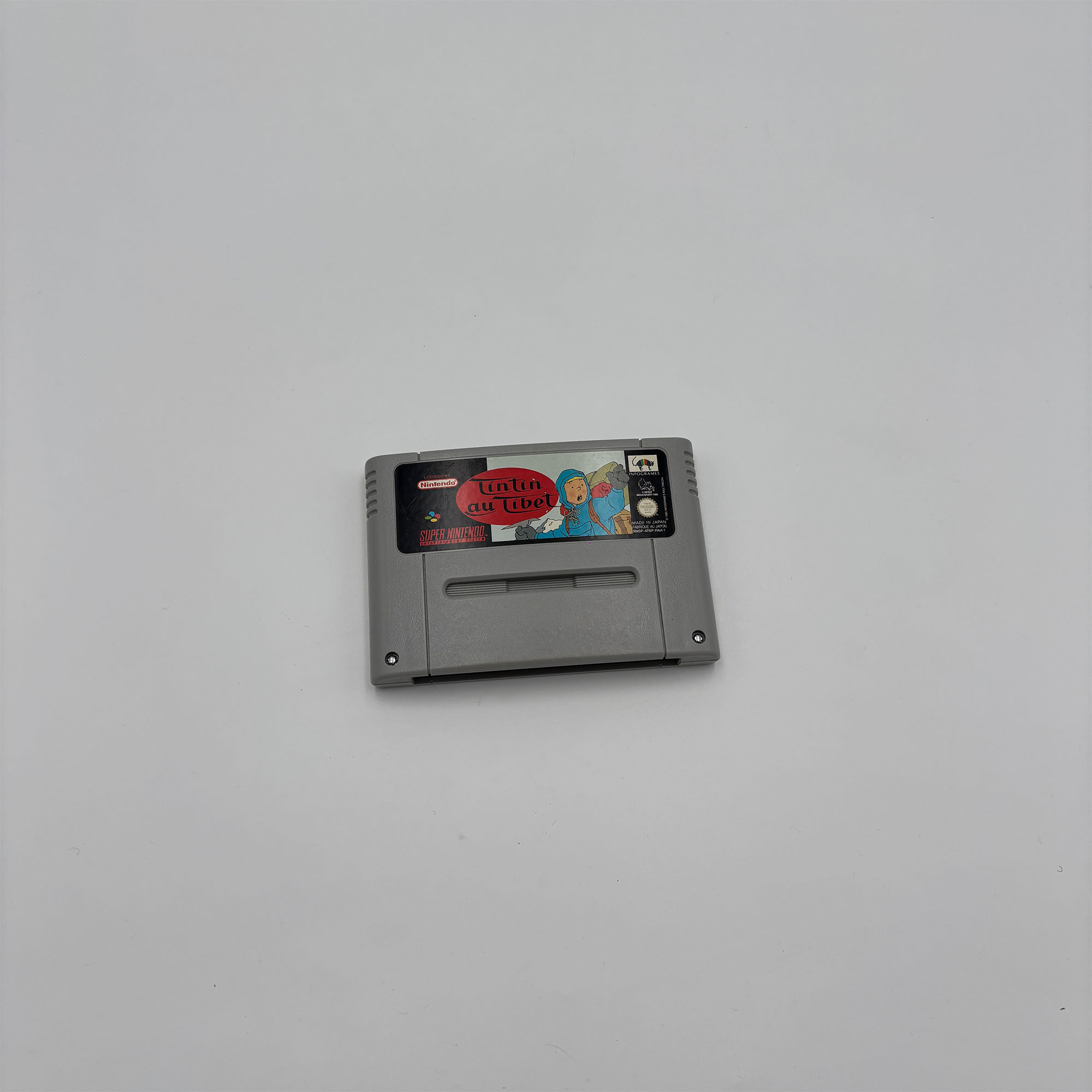 Tin Tin au Tibet Super Nintendo FAH