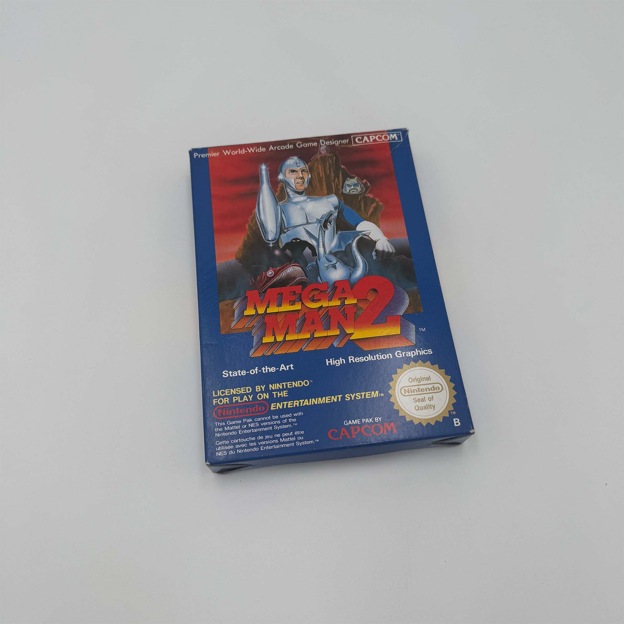 Mega Man 2 Nintendo Nes (Fra) Pal-B