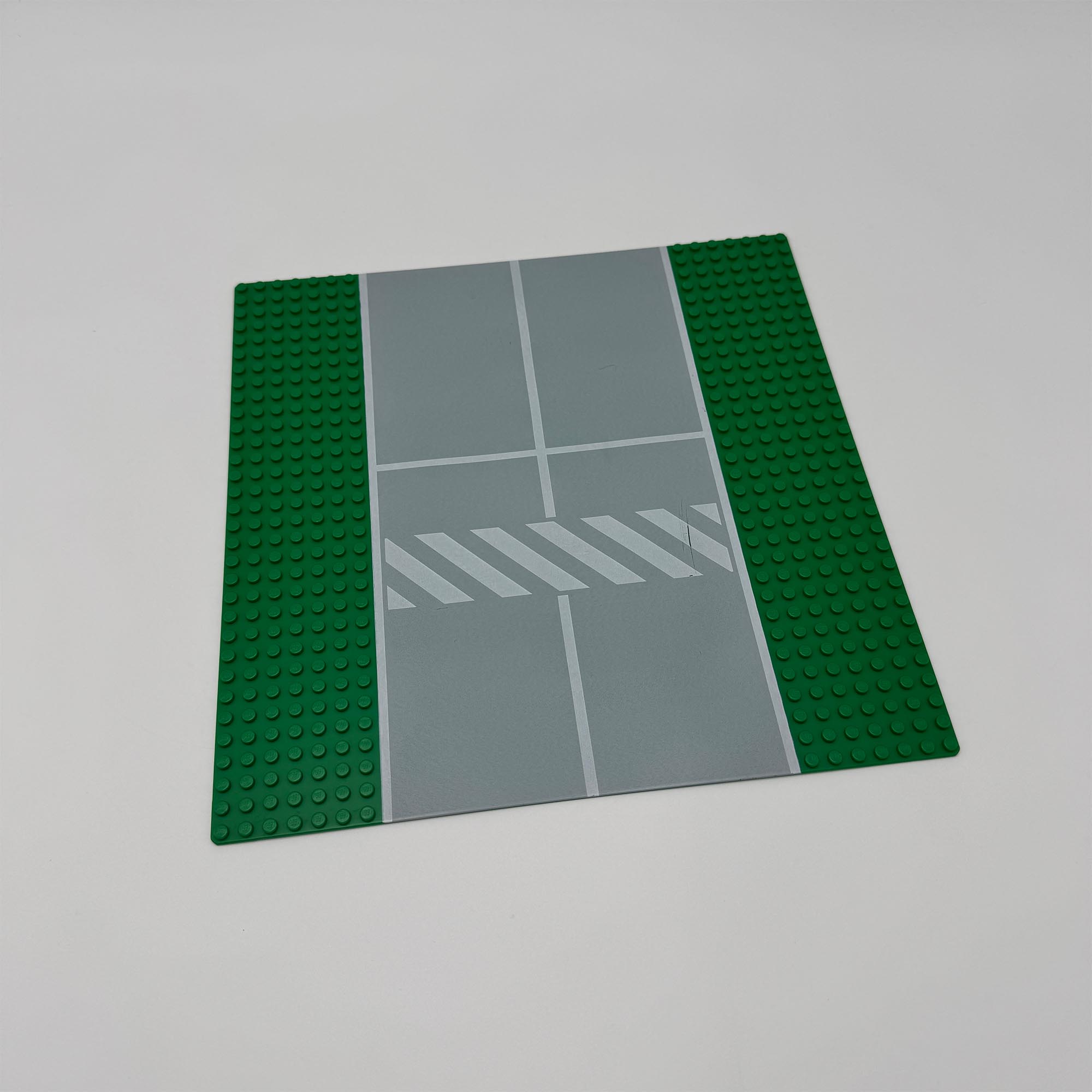 LEGO Bouwplaat landingsbaan met zebrapadpatroon