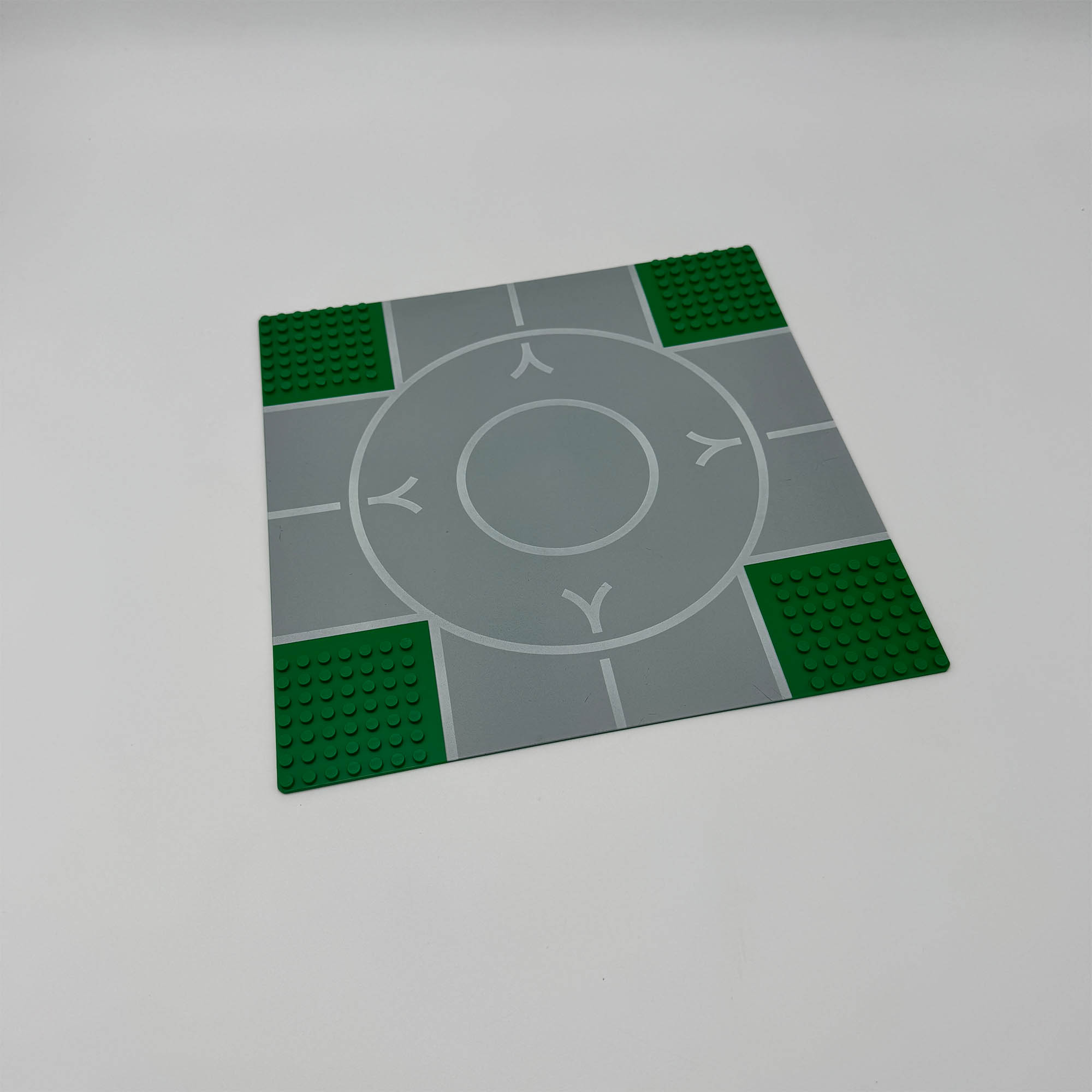 LEGO Bouwplaat kruispunt met landingsbaan 'V' smal patroon