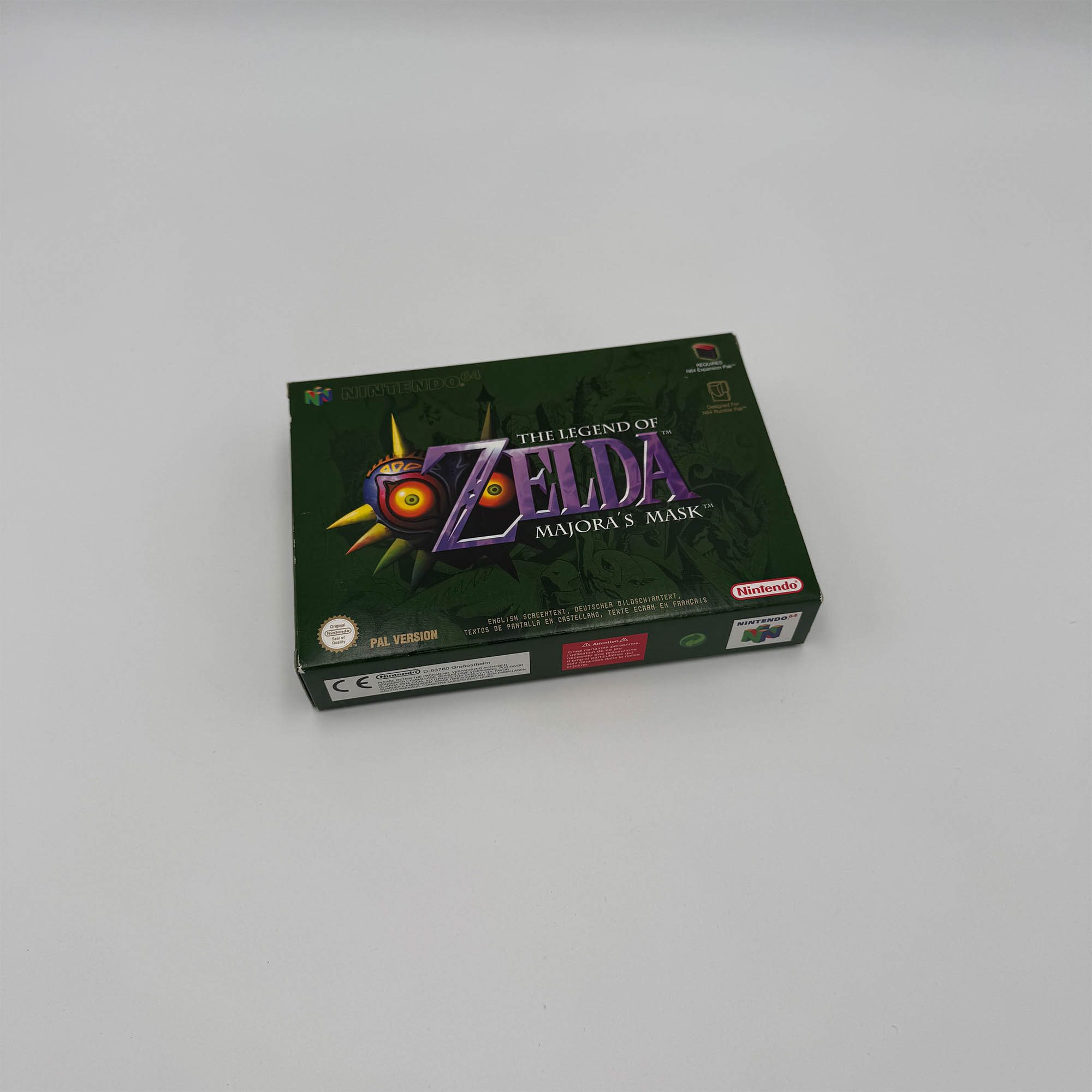 The Legend Of Zelda Majora's Mask Nintendo 64 EUR (Pal B)