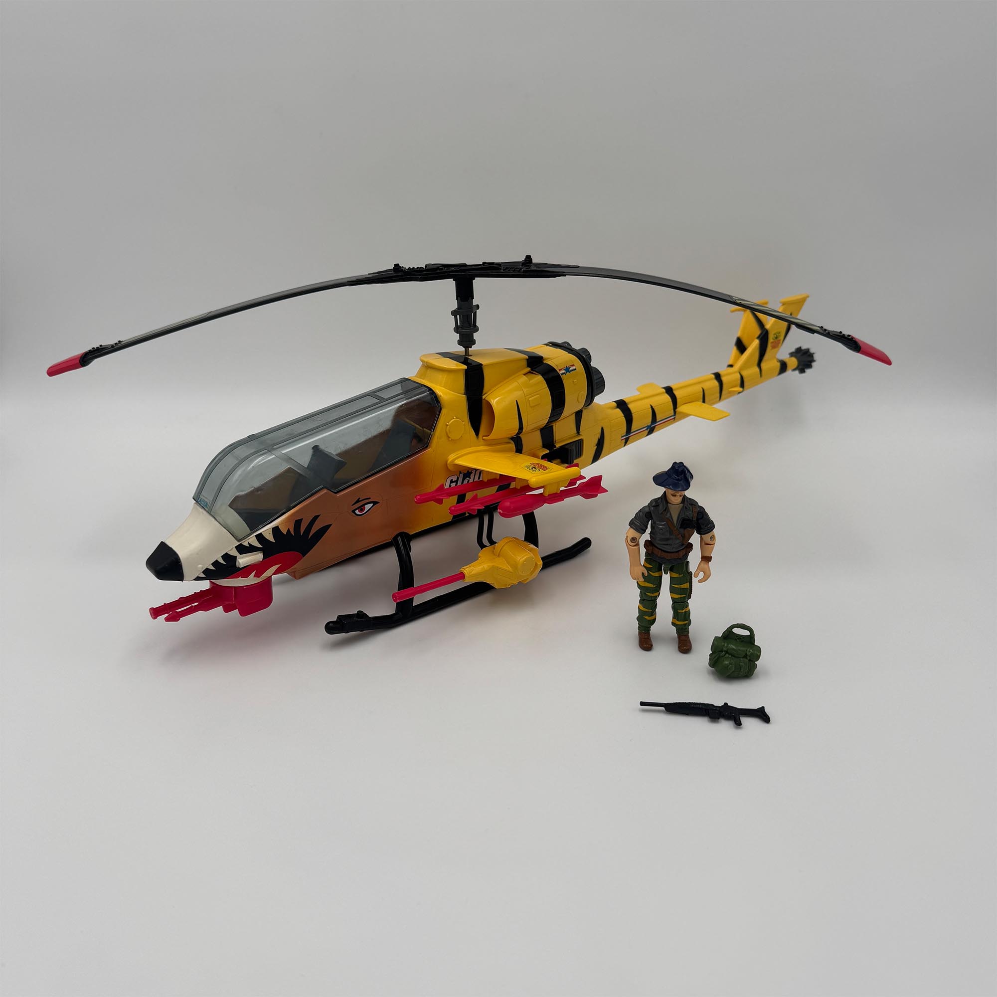 Tiger Fly (met driver) G.I. Joe 100% compleet