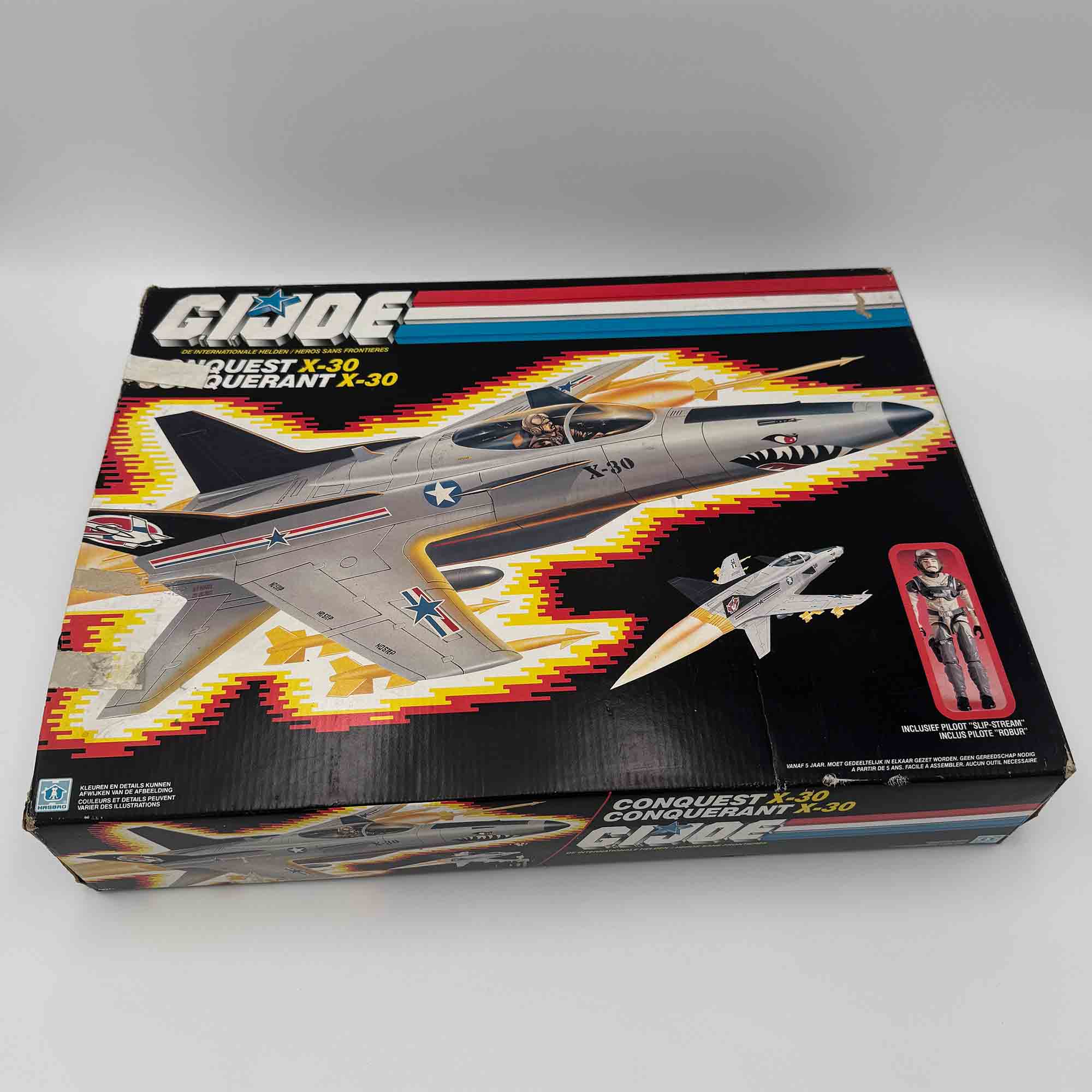 Conquest X-30 G.I. Joe (Met Driver) compleet in verpakking