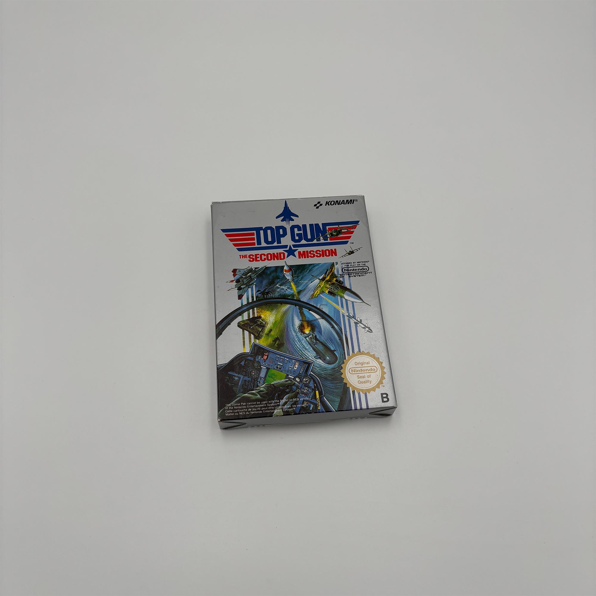 Top Gun the Second Mission Nintendo Nes (FRA)