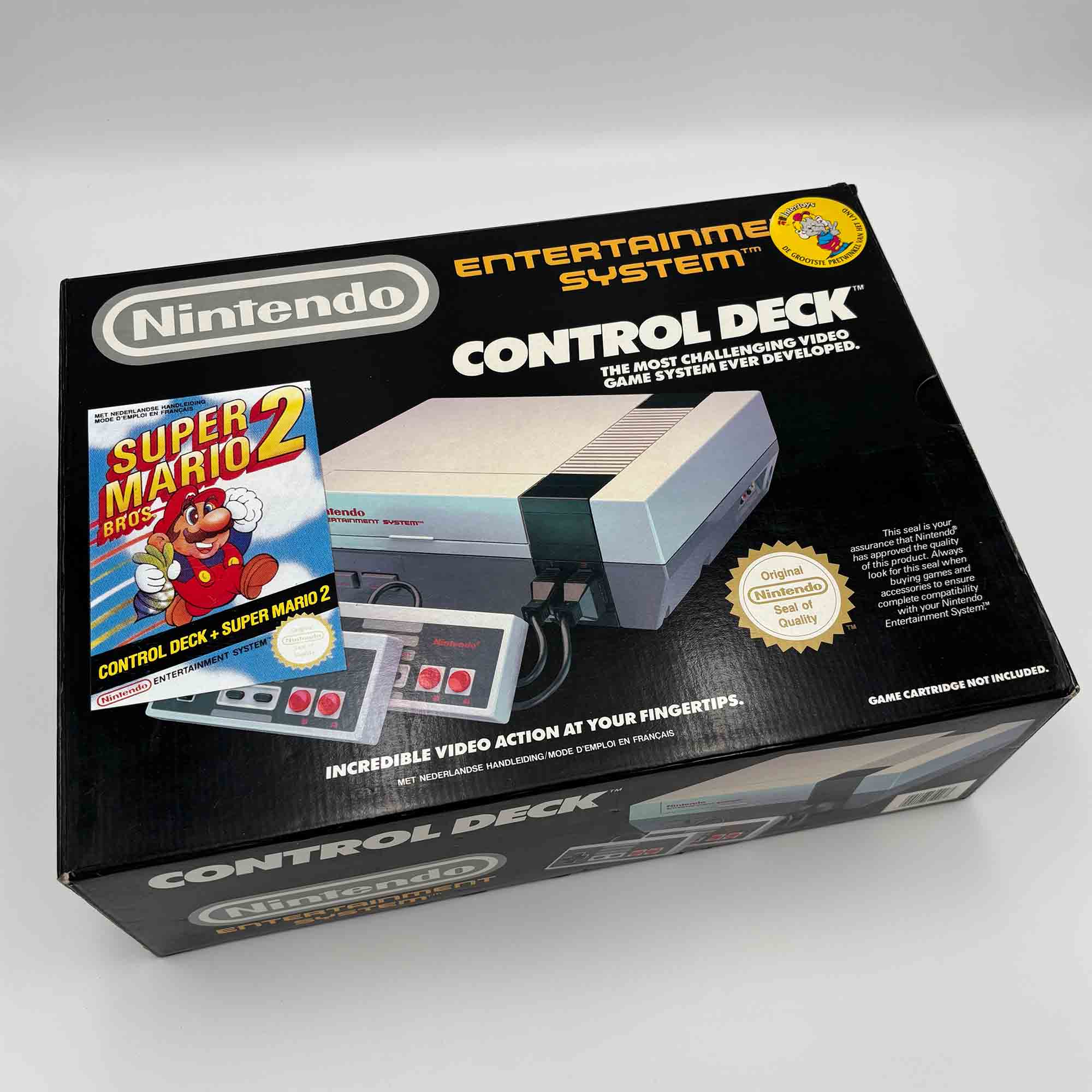 Nintendo Nes Console Super Mario Bros 2 set