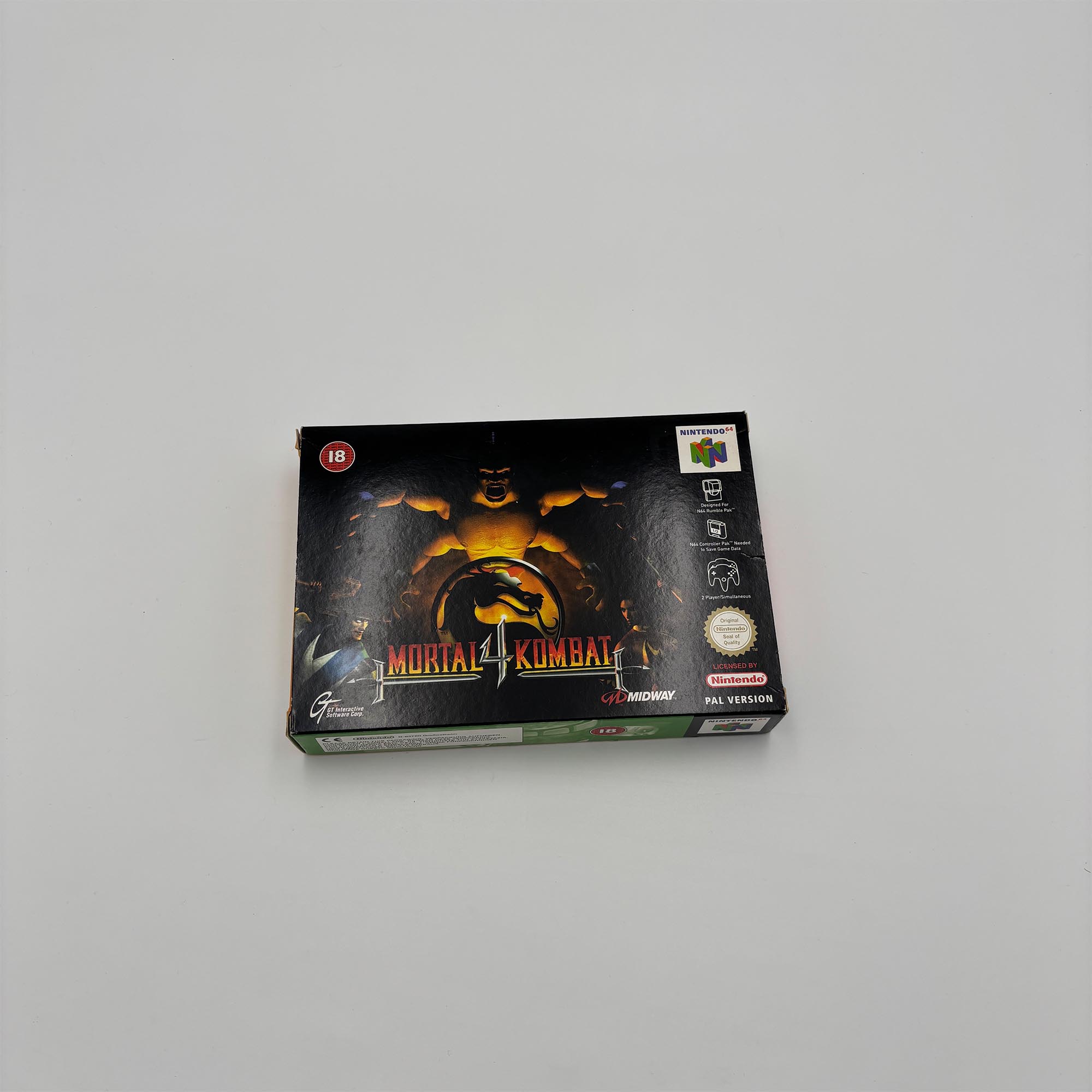 Mortal Kombat 4 Nintendo 64 (EUR)