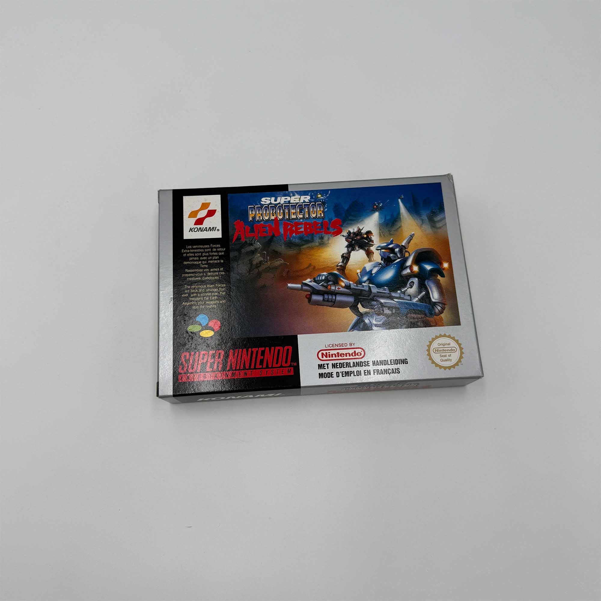 Super Probotector Alien Rebels Super Nintendo (FAH)