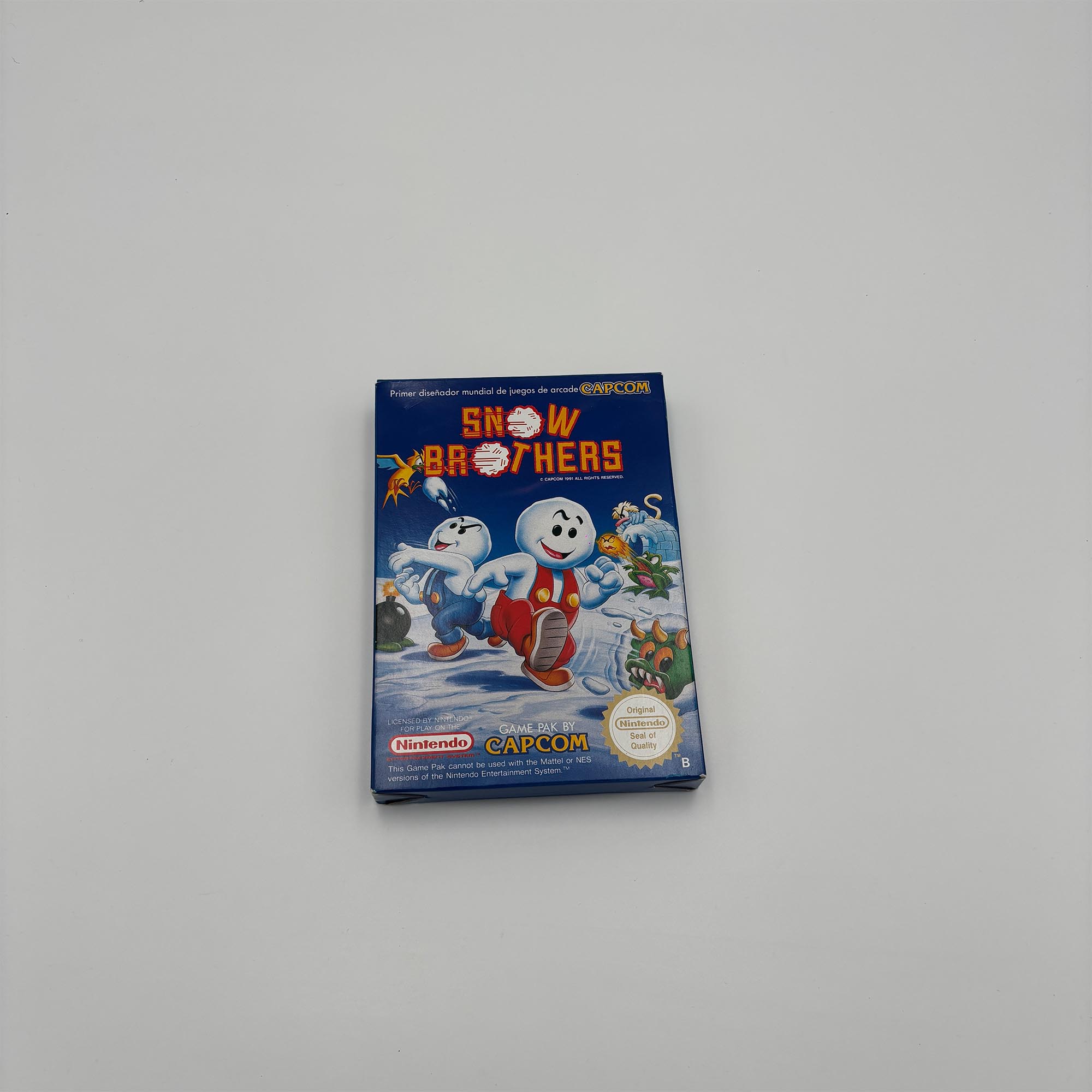 Snow Brothers Nintendo NES (ESP)