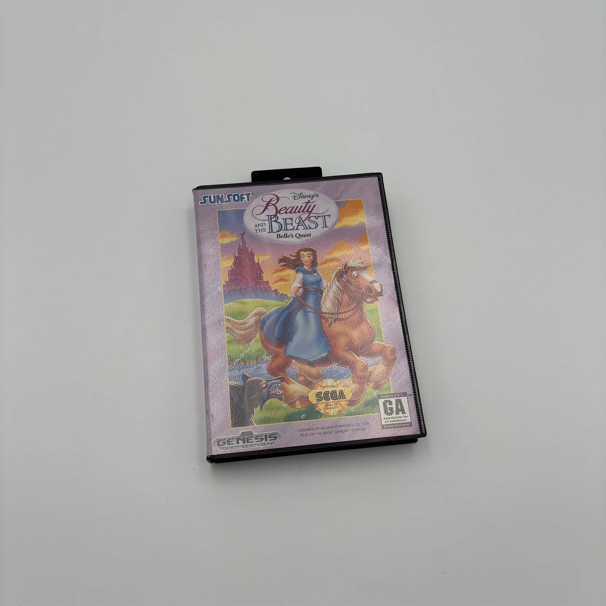 Beauty and the Beast Belle's Quest SEGA Mega Drive