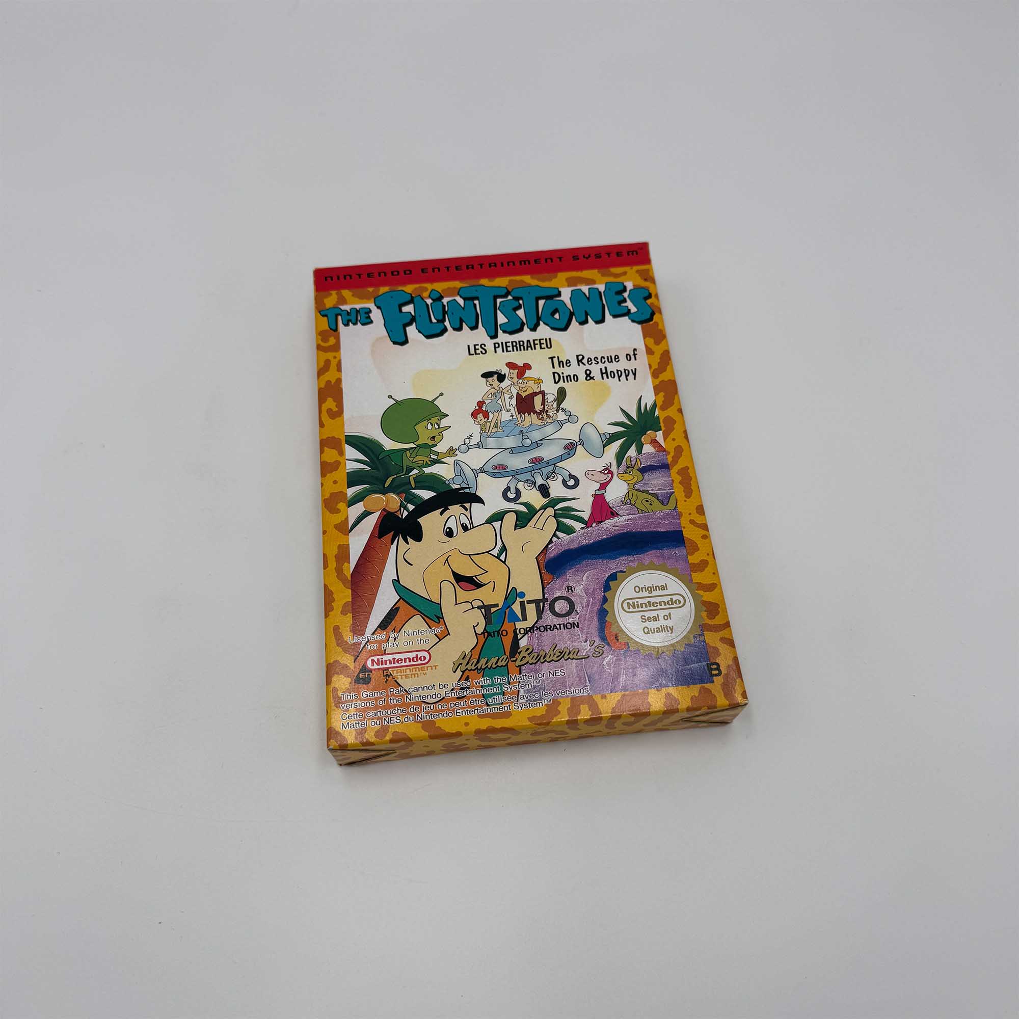 The Flintstones The rescue of Dino and Hoppy Nintendo Nes (FRA)