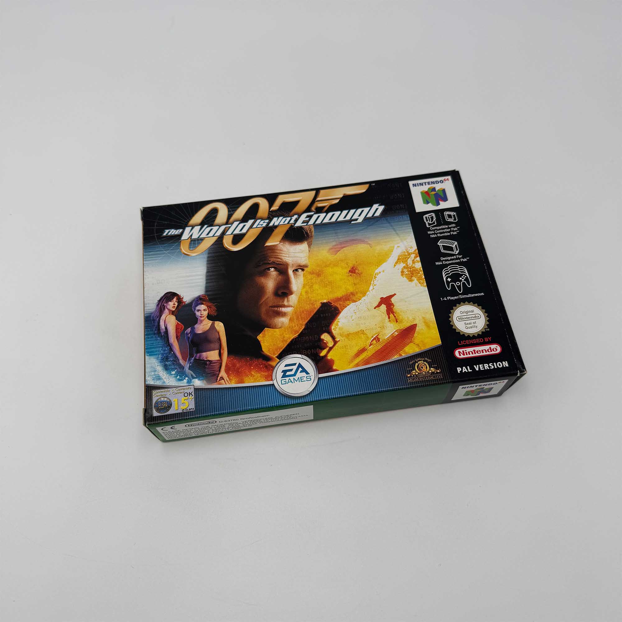 The World Is Not Enough Nintendo 64 (UKV)