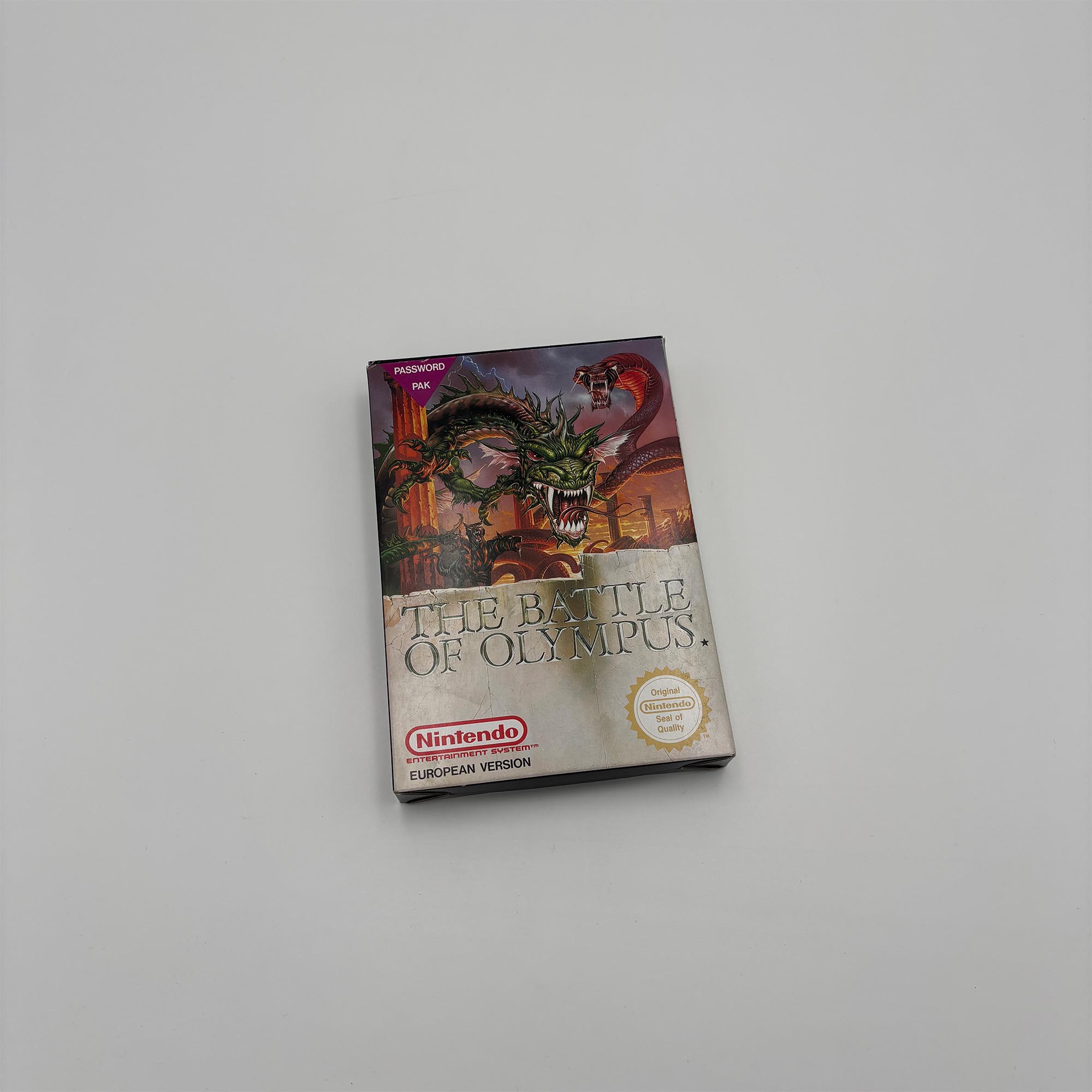 The Battle of Olympus Nintendo Nes (SCN)