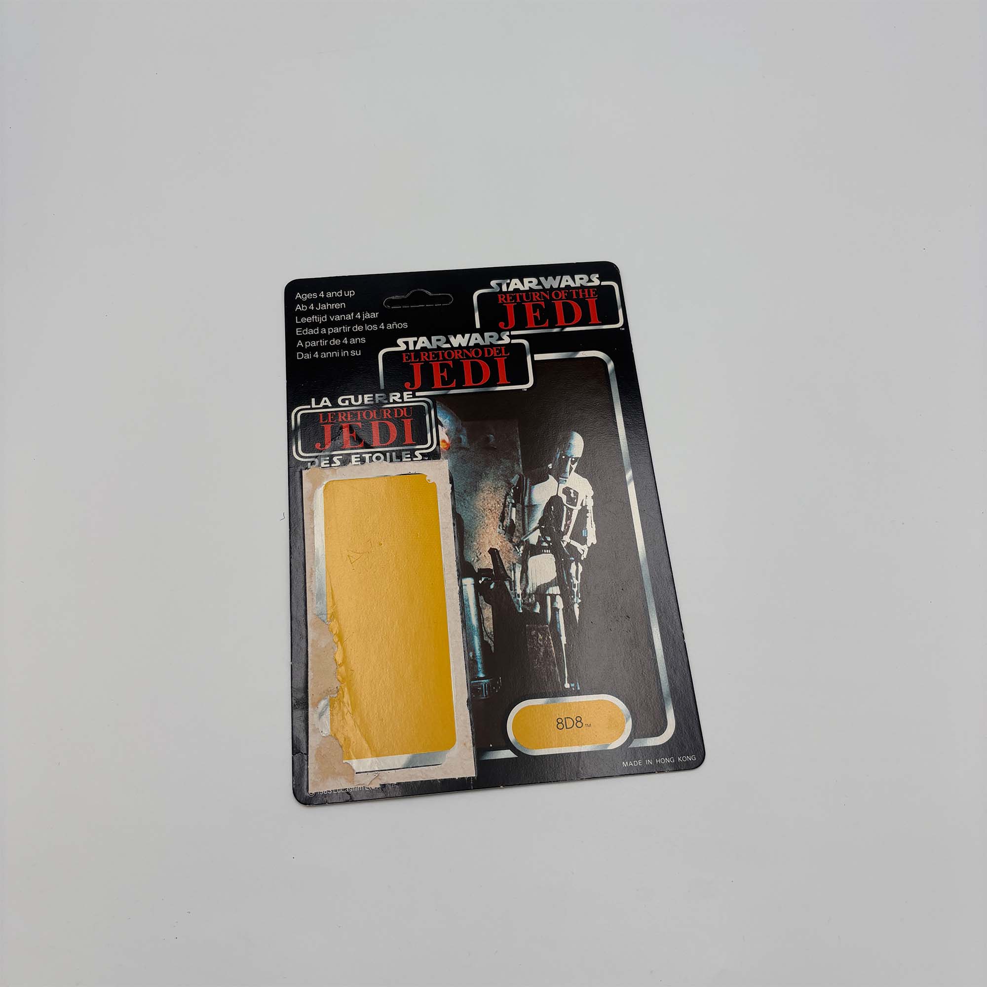 8D8 Cardback Vintage Star Wars