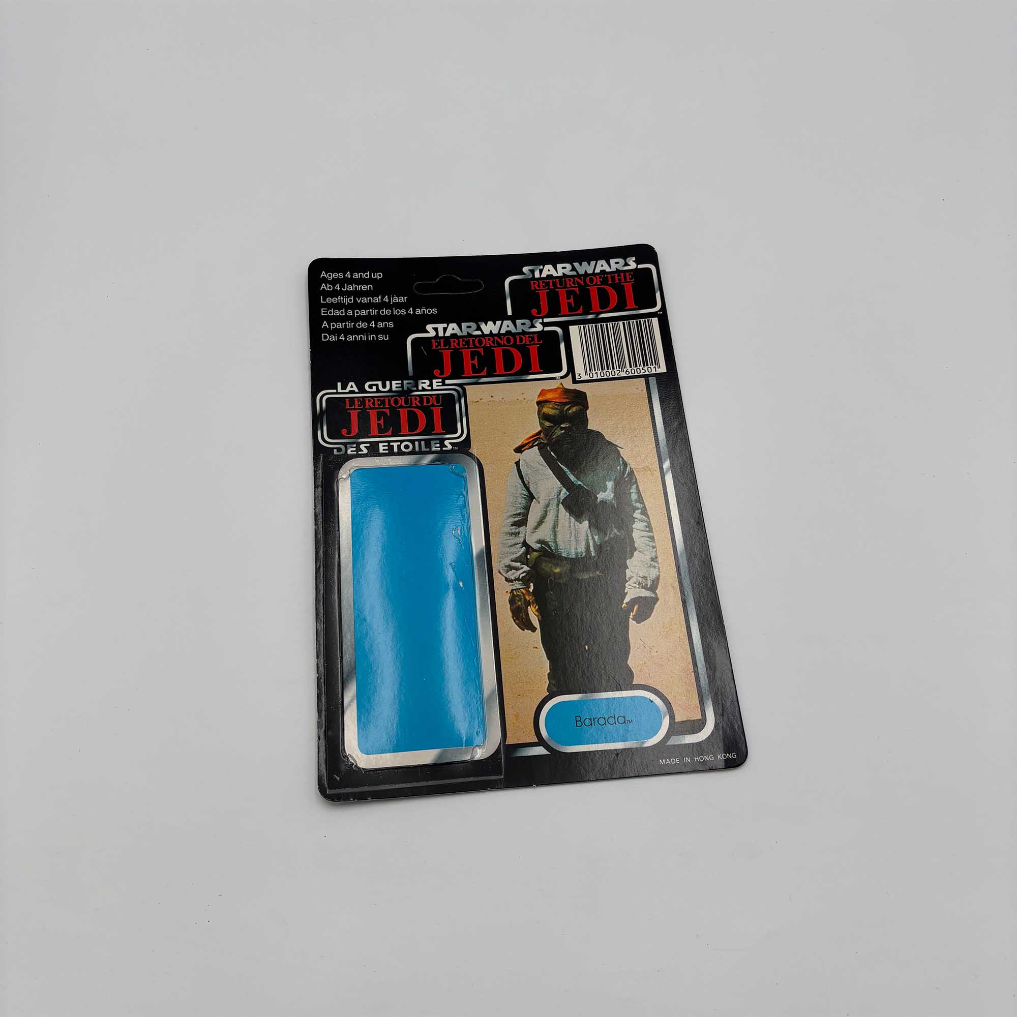 Barada Cardback Vintage Star Wars