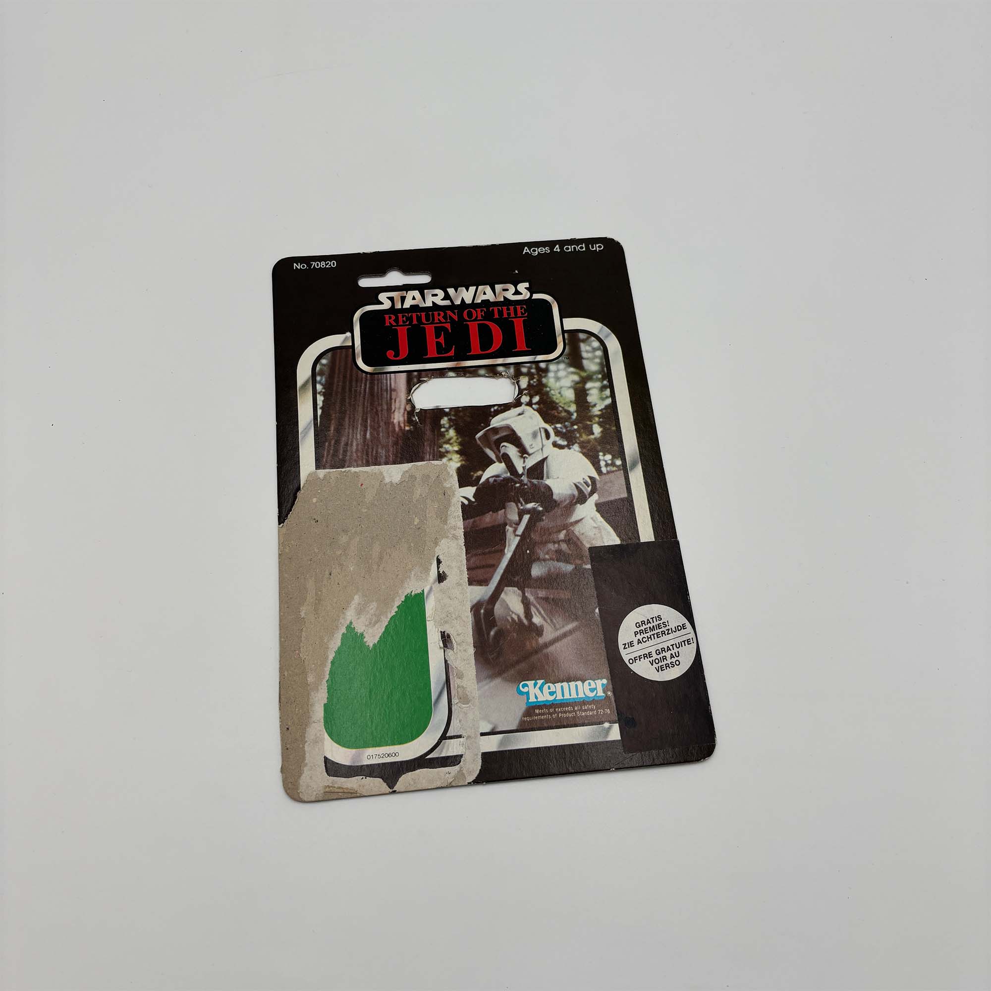 Biker Scout Cardback Vintage Star Wars