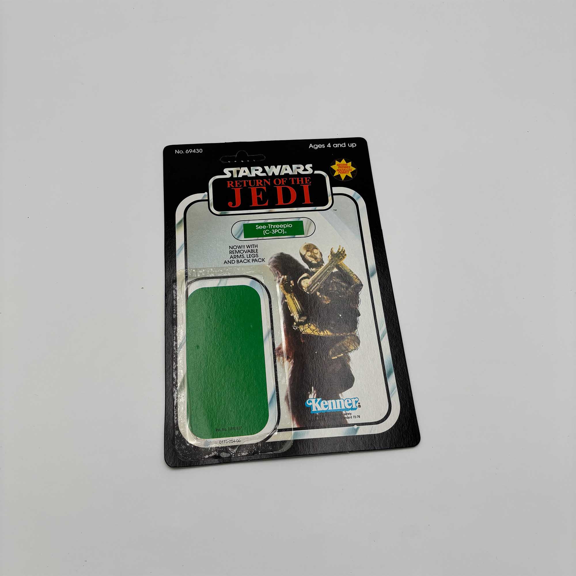 C-3PO Cardback Vintage Star Wars