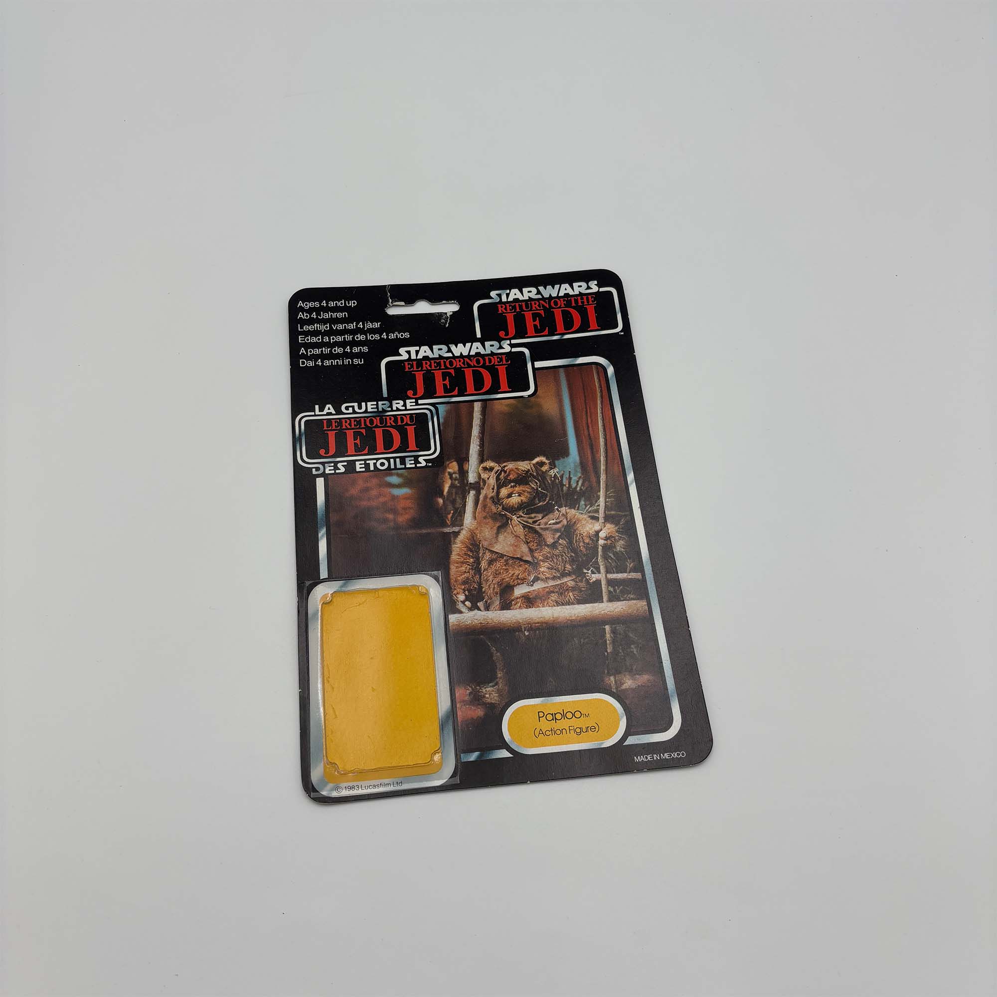 Paploo Cardback Vintage Star Wars