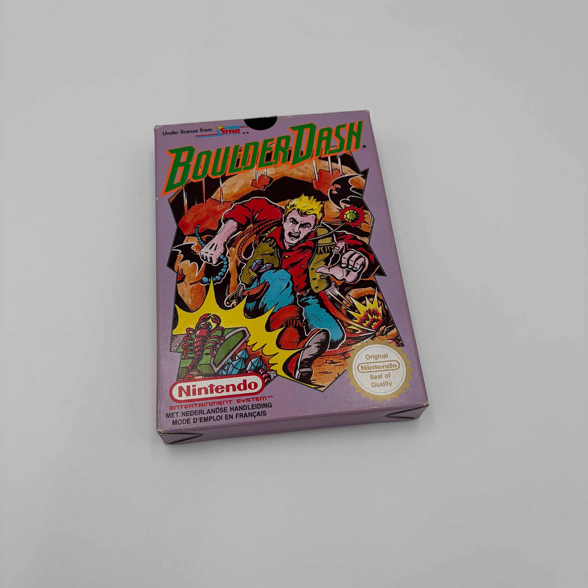 Boulder Dash Nintendo Nes (FRA)
