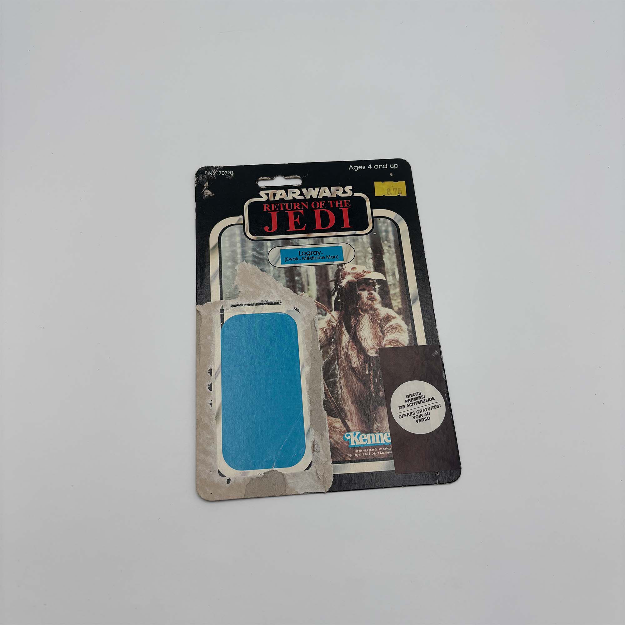 Logray Cardback Vintage Star Wars