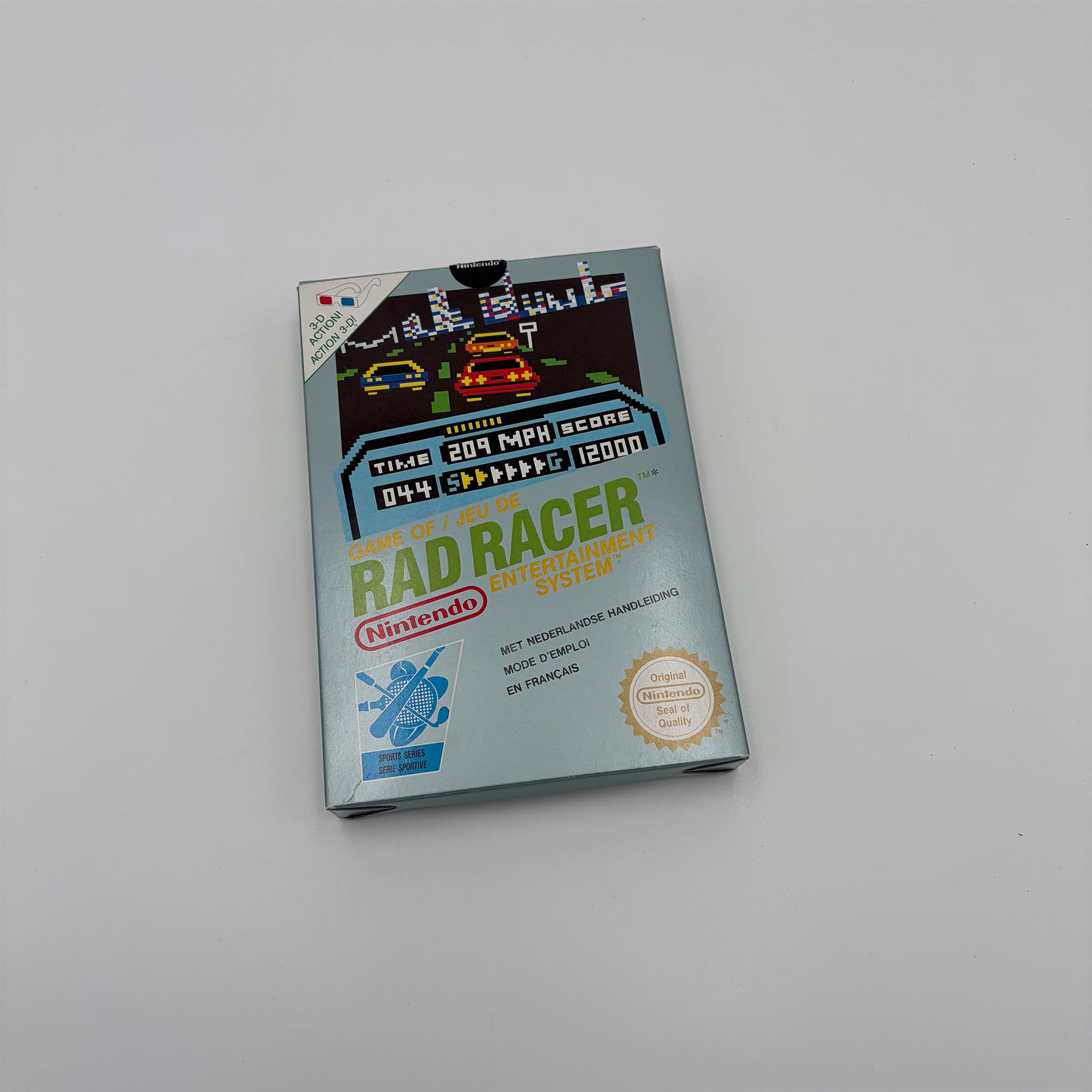 Nintendo Nes Rad Racer FRA Pal-B