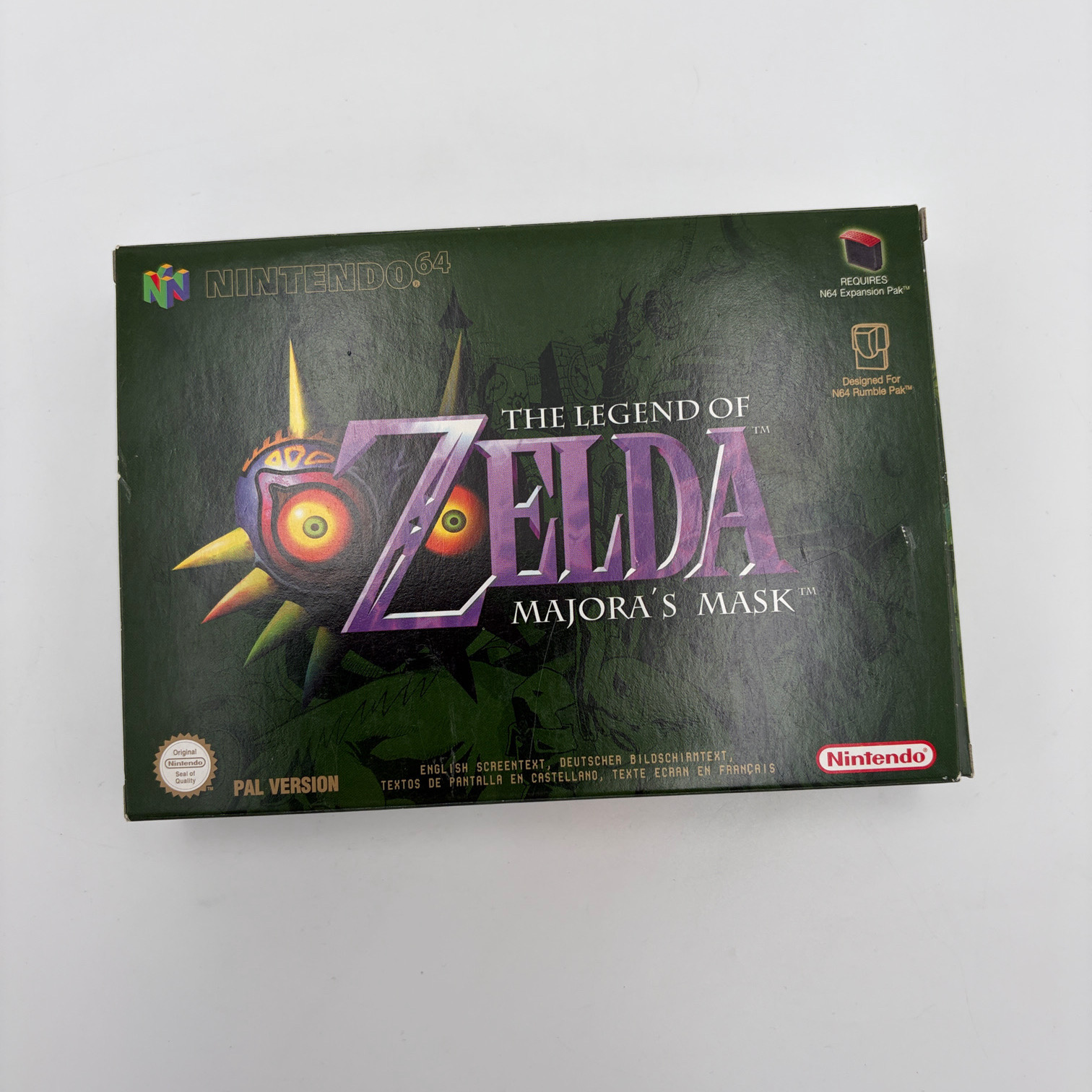 The Legend Of Zelda Majora's Mask Nintendo 64 (EUR)