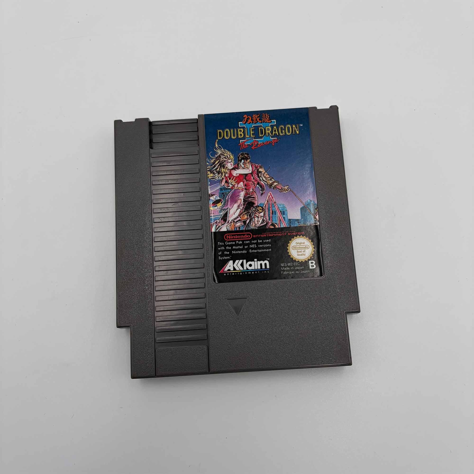 Double Dragon 2 The Revenge Nintendo Nes (EEC)