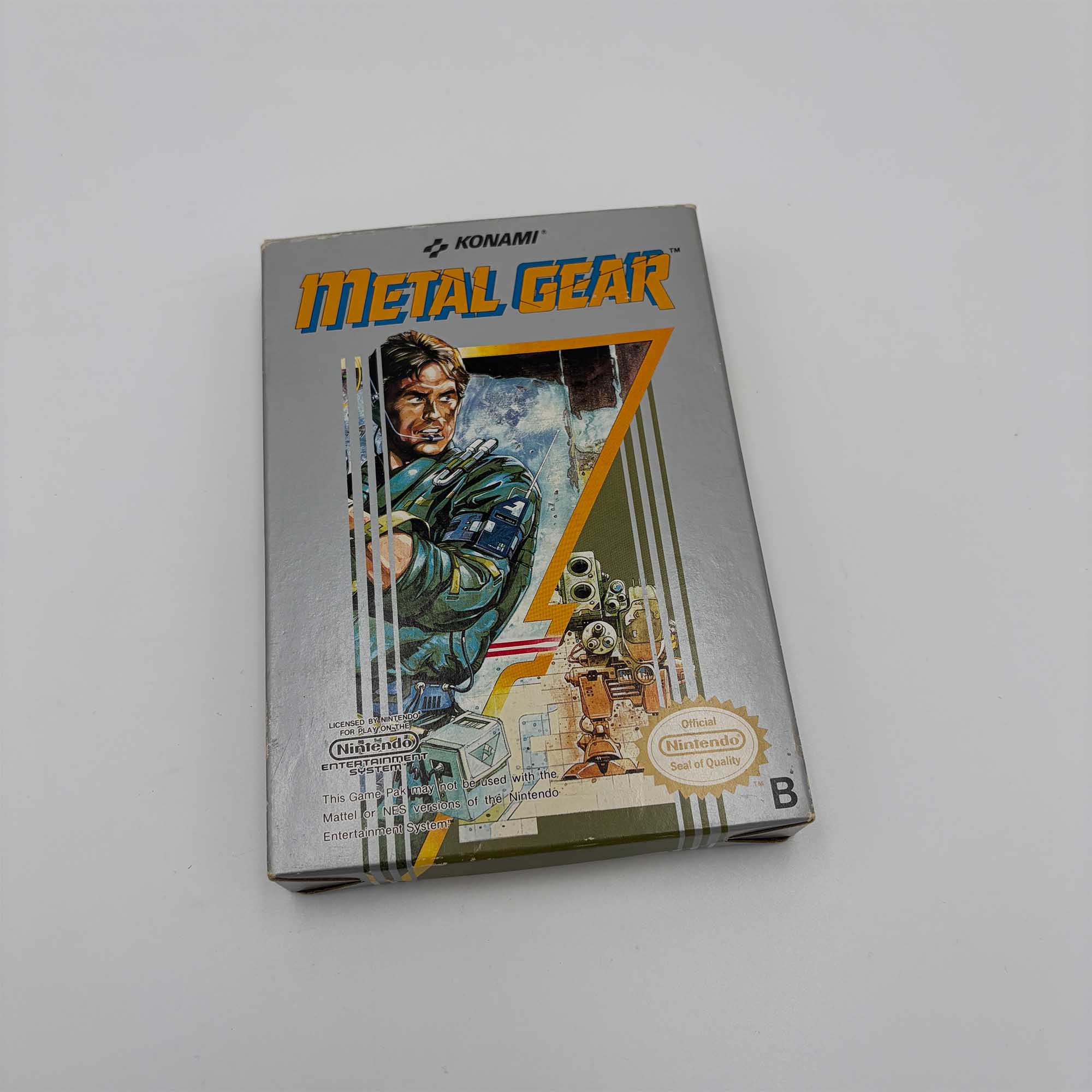 Metal Gear Nintendo NES (EEC)
