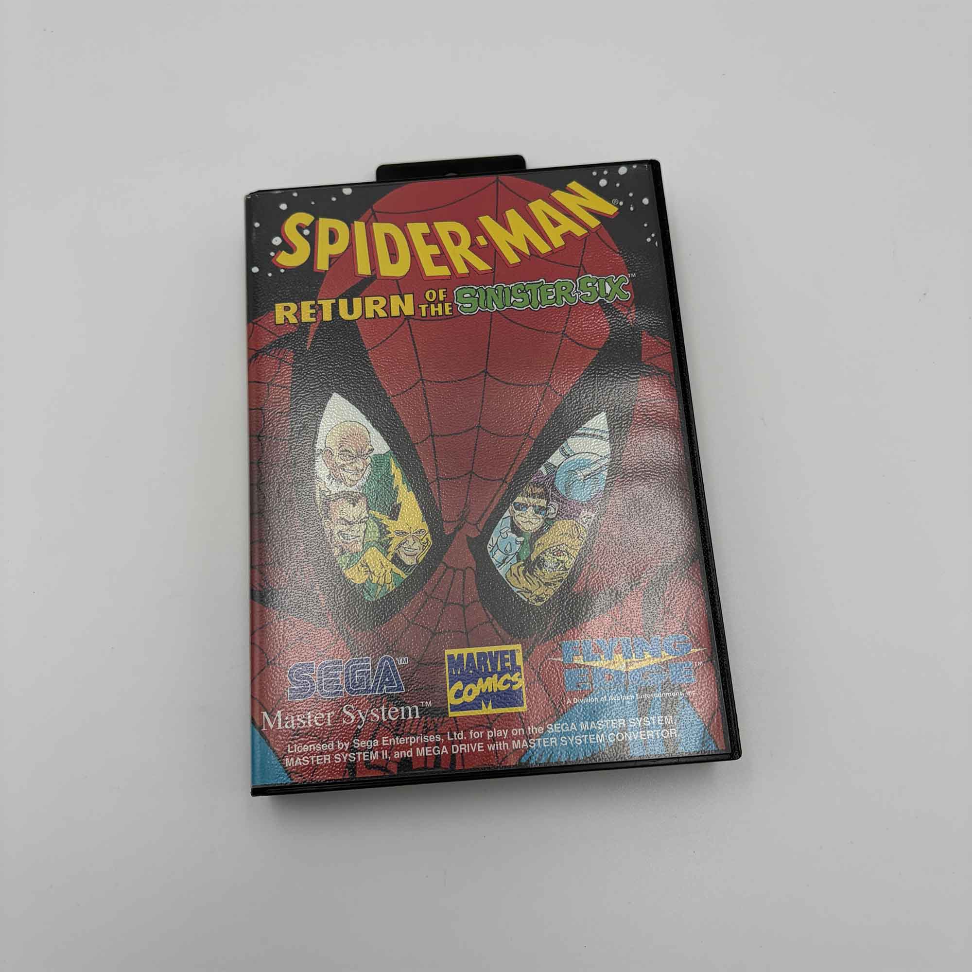 Spiderman Return of the sinister Six Master System