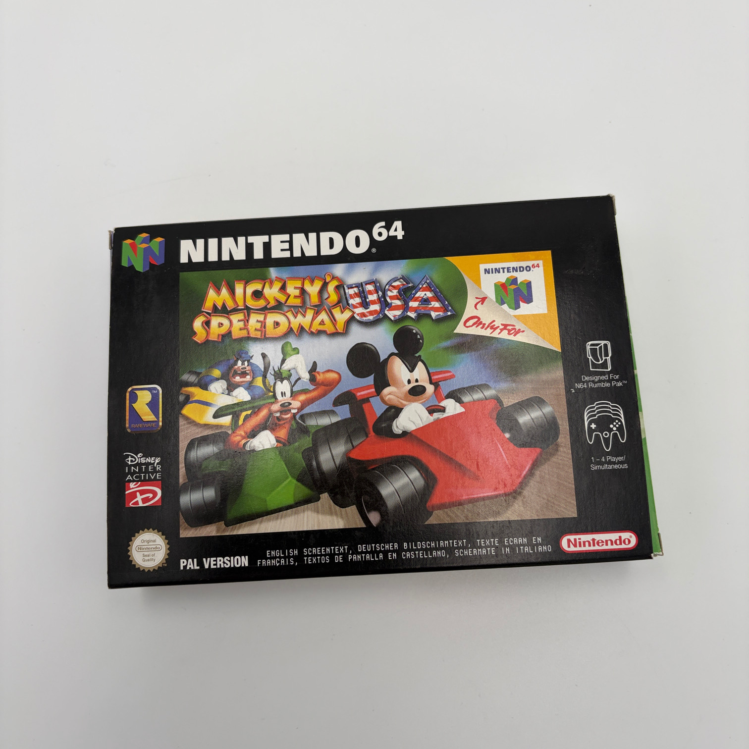 Mickey's Speedway USA Nintendo 64 (EUR)