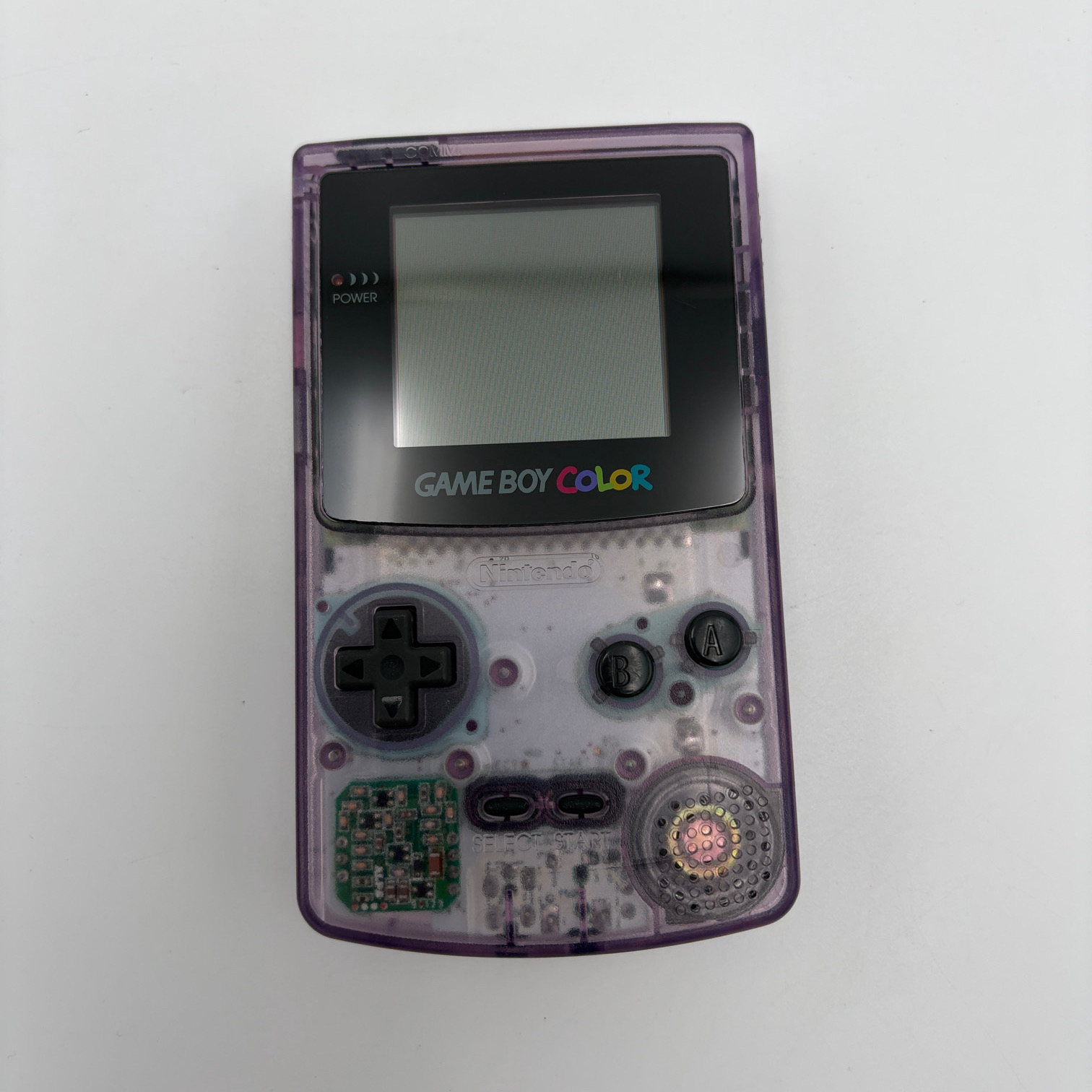Nintendo Gameboy Color Console (transparant Paars)