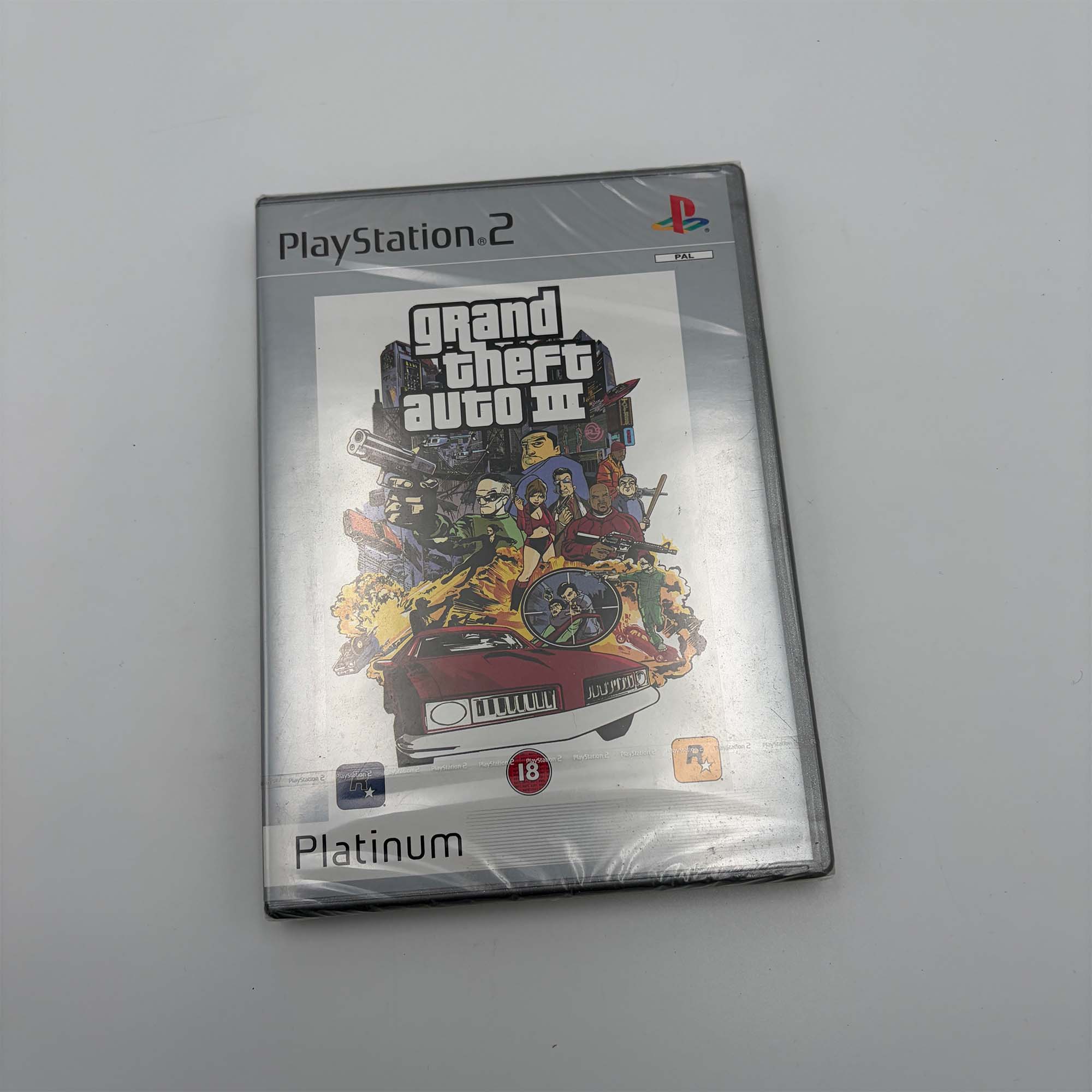 Grand Theft Auto 3 Playstation 2 (Sealed)