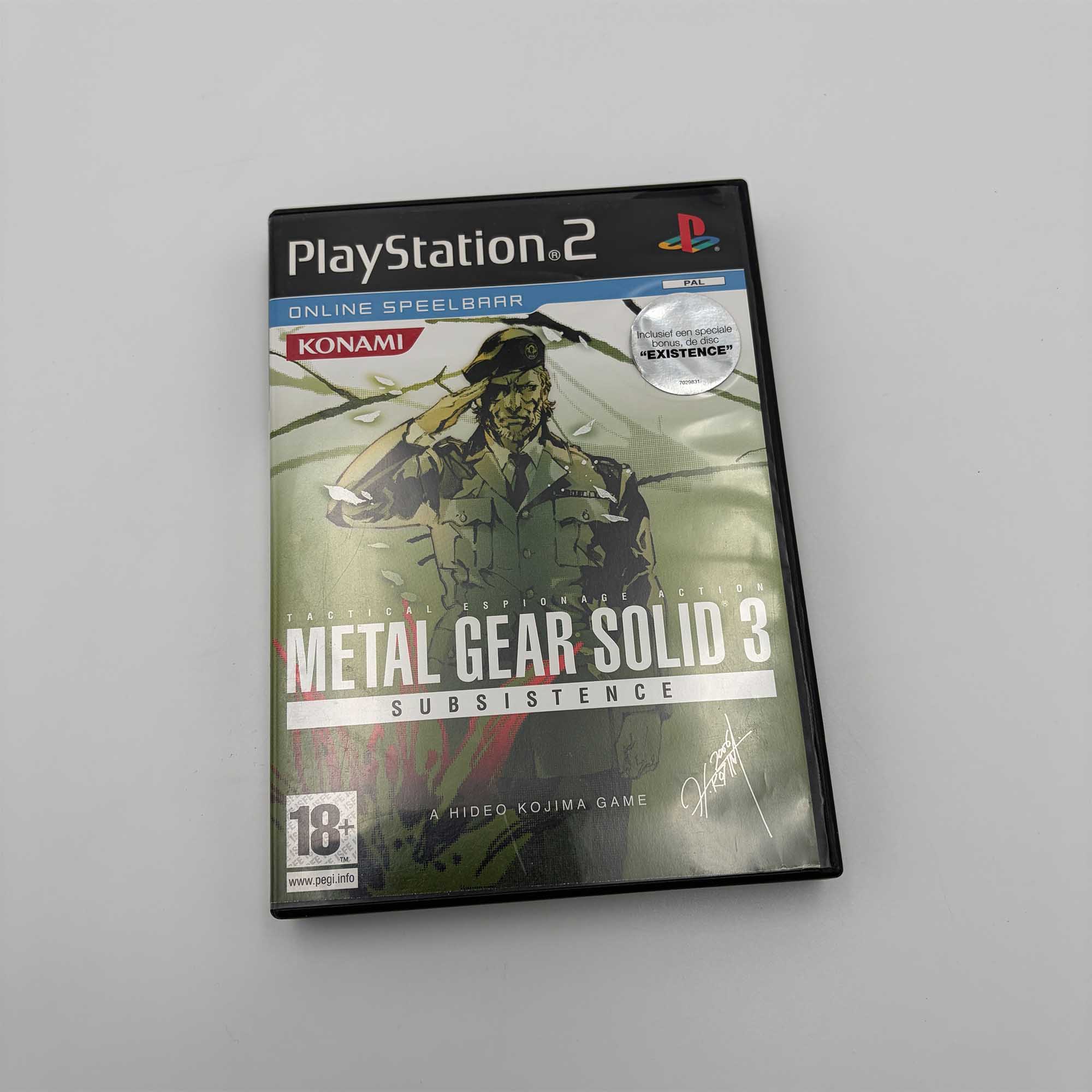 Metal Gear Solid 3 Playstation 2