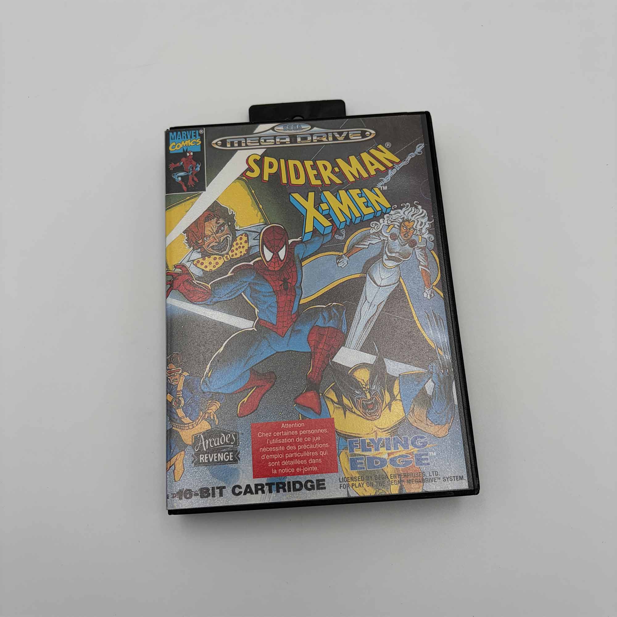 Spiderman and X-Man SEGA Mega Drive