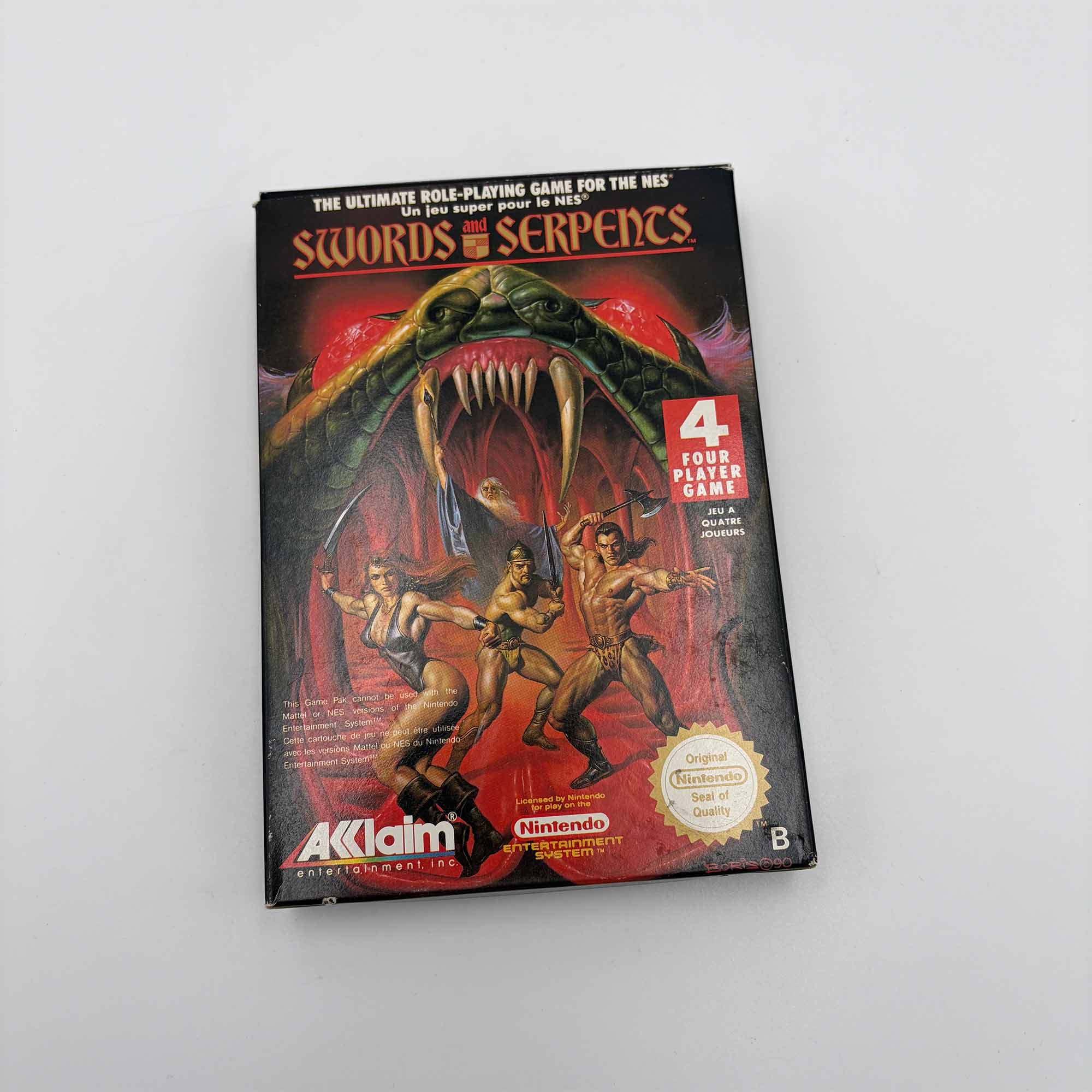 Swords and Derpence Nintendo NES (HOL)