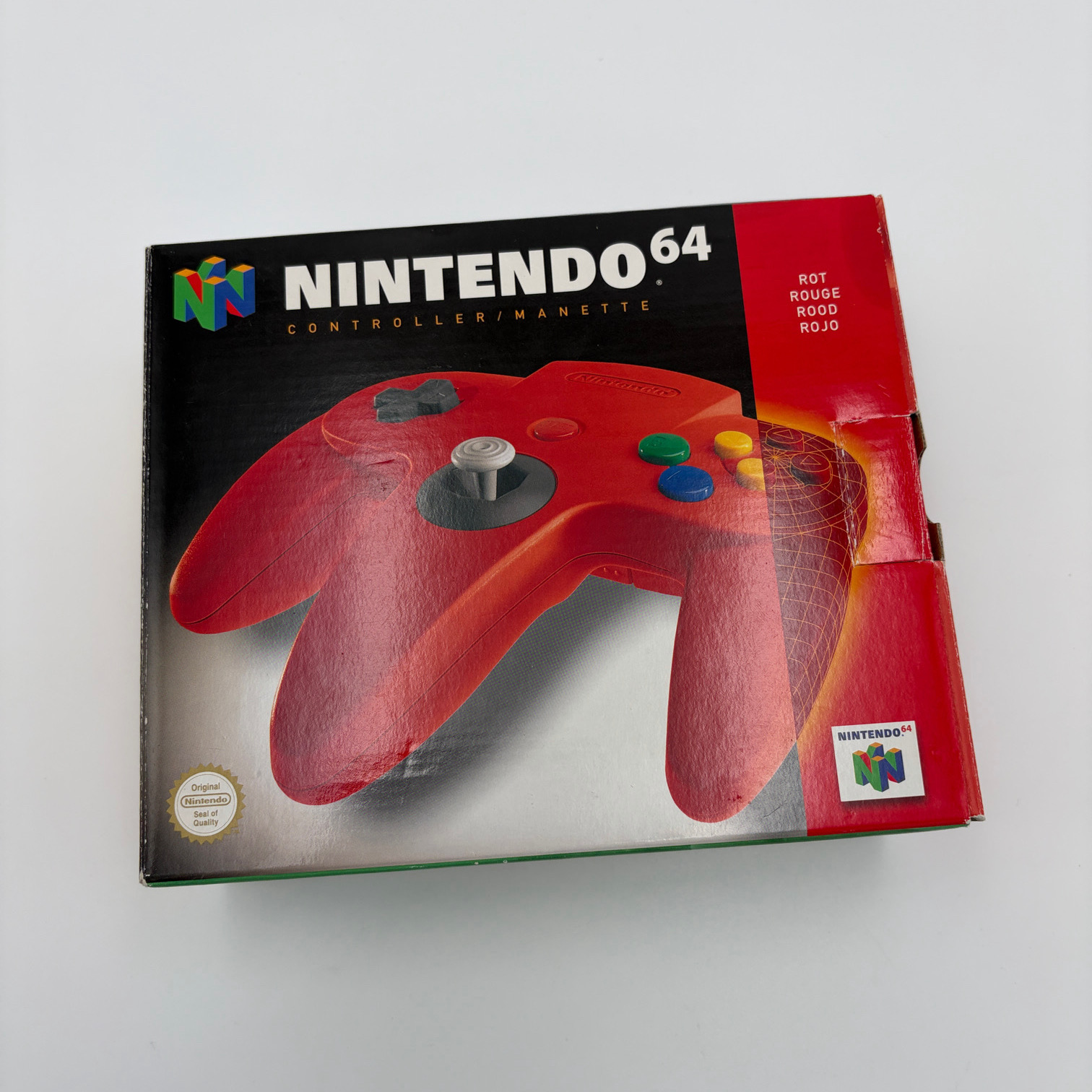 Nintendo 64 Controller (Rood)