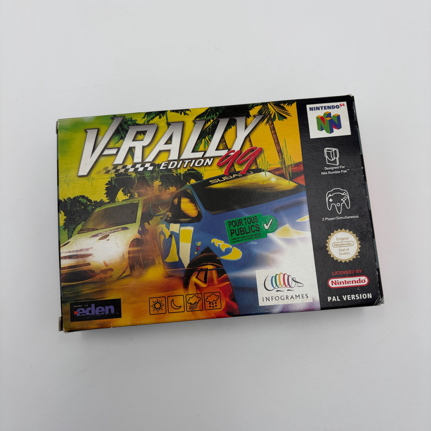 V-Rally Edition 99 Nintendo 64 (EUR)