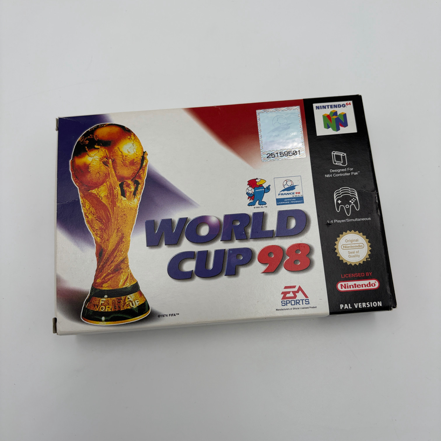 World Cup 98 Nintendo 64 (UKV)