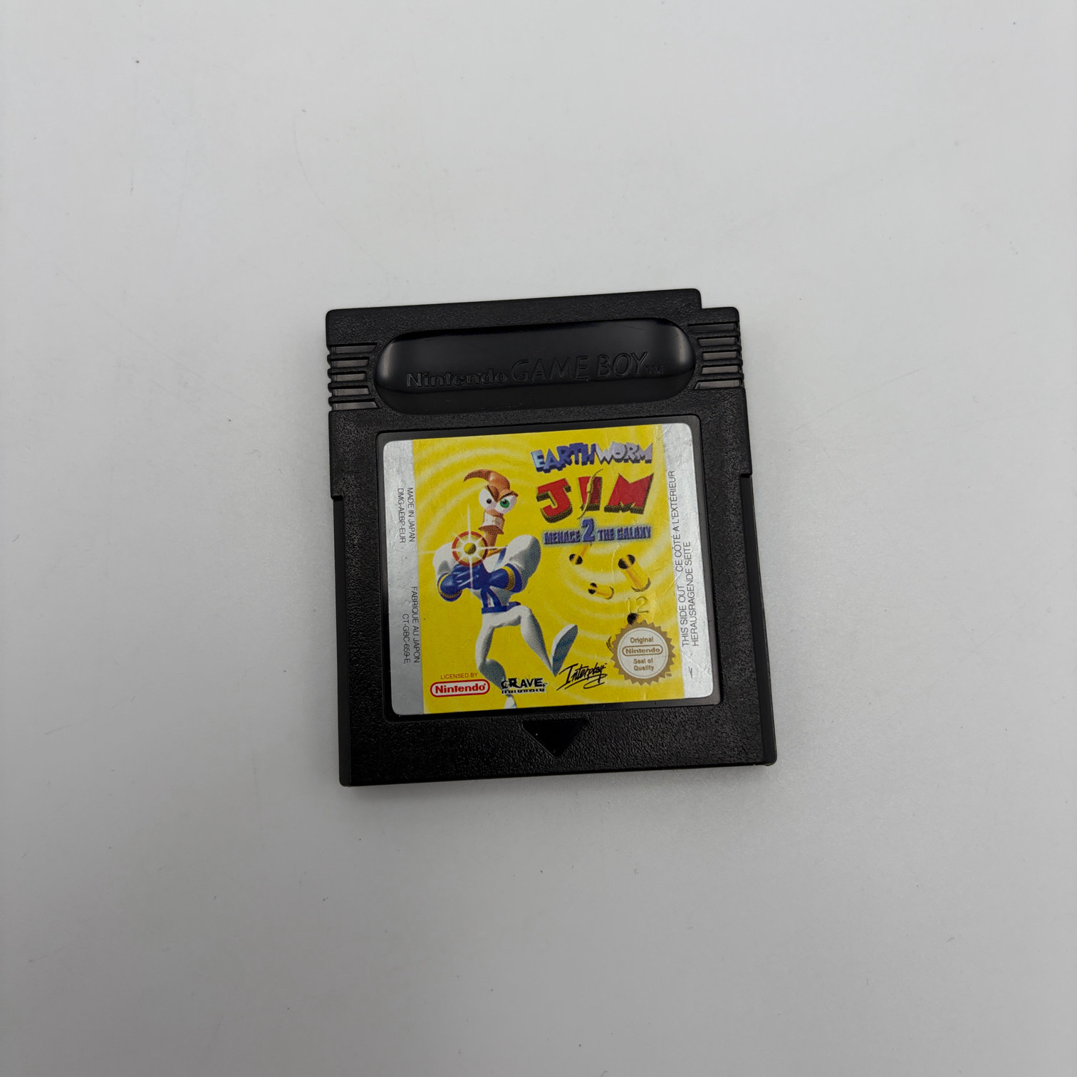Earth Worm Jim Manace 2 the Galaxy GameBoy (EUR)
