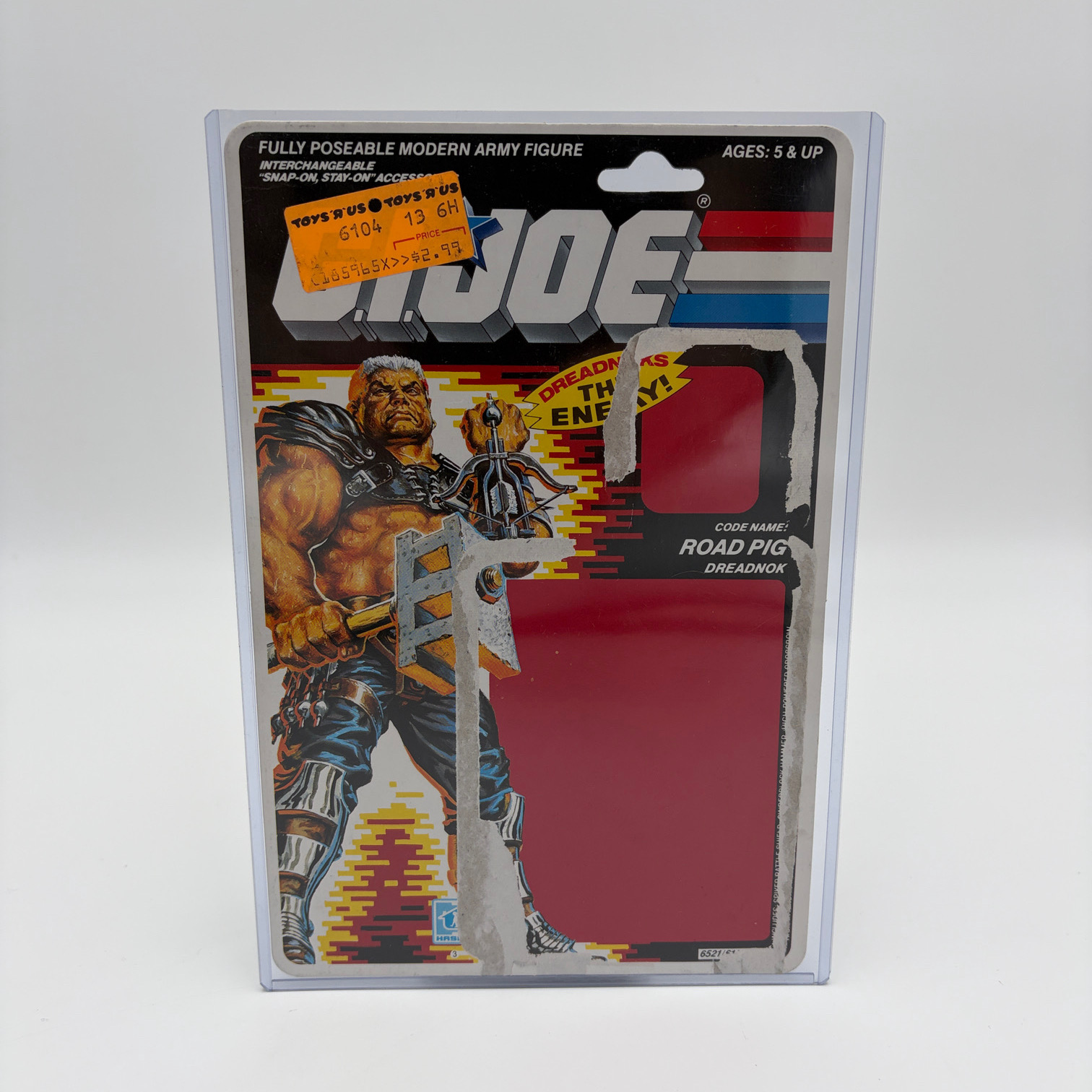 Road Pig Cardback G.I. Joe