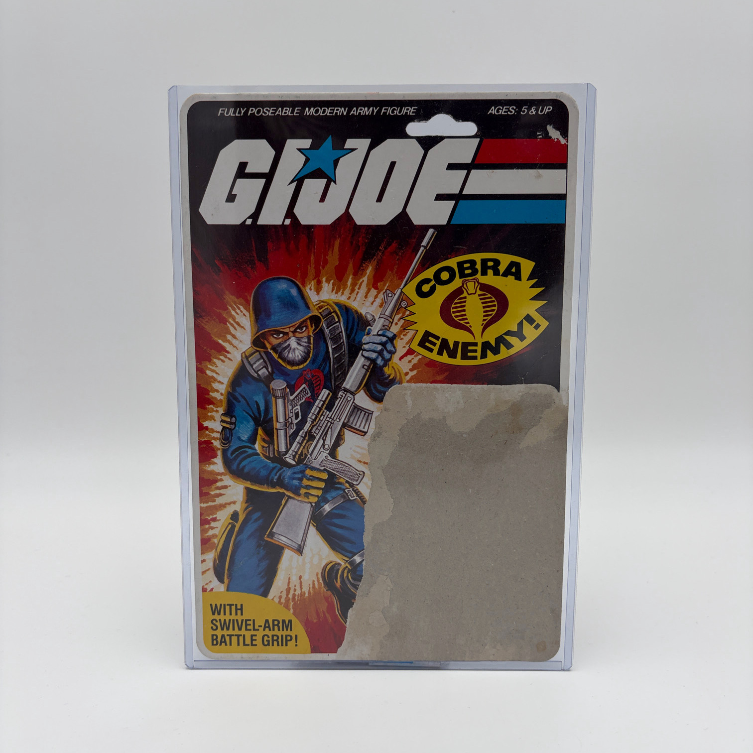 The Enemy Cardback G.I. Joe