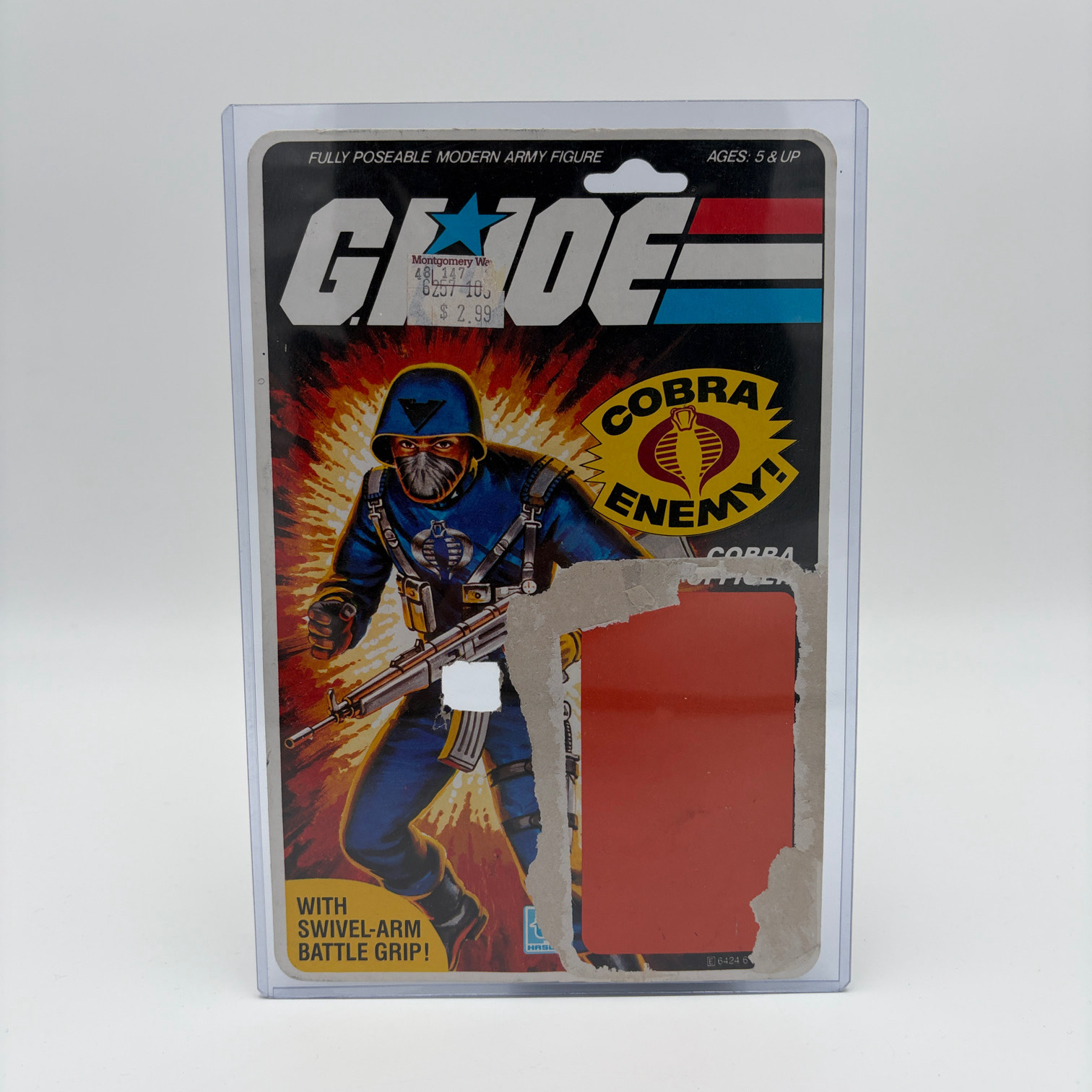 The Enemy Cardback G.I. Joe