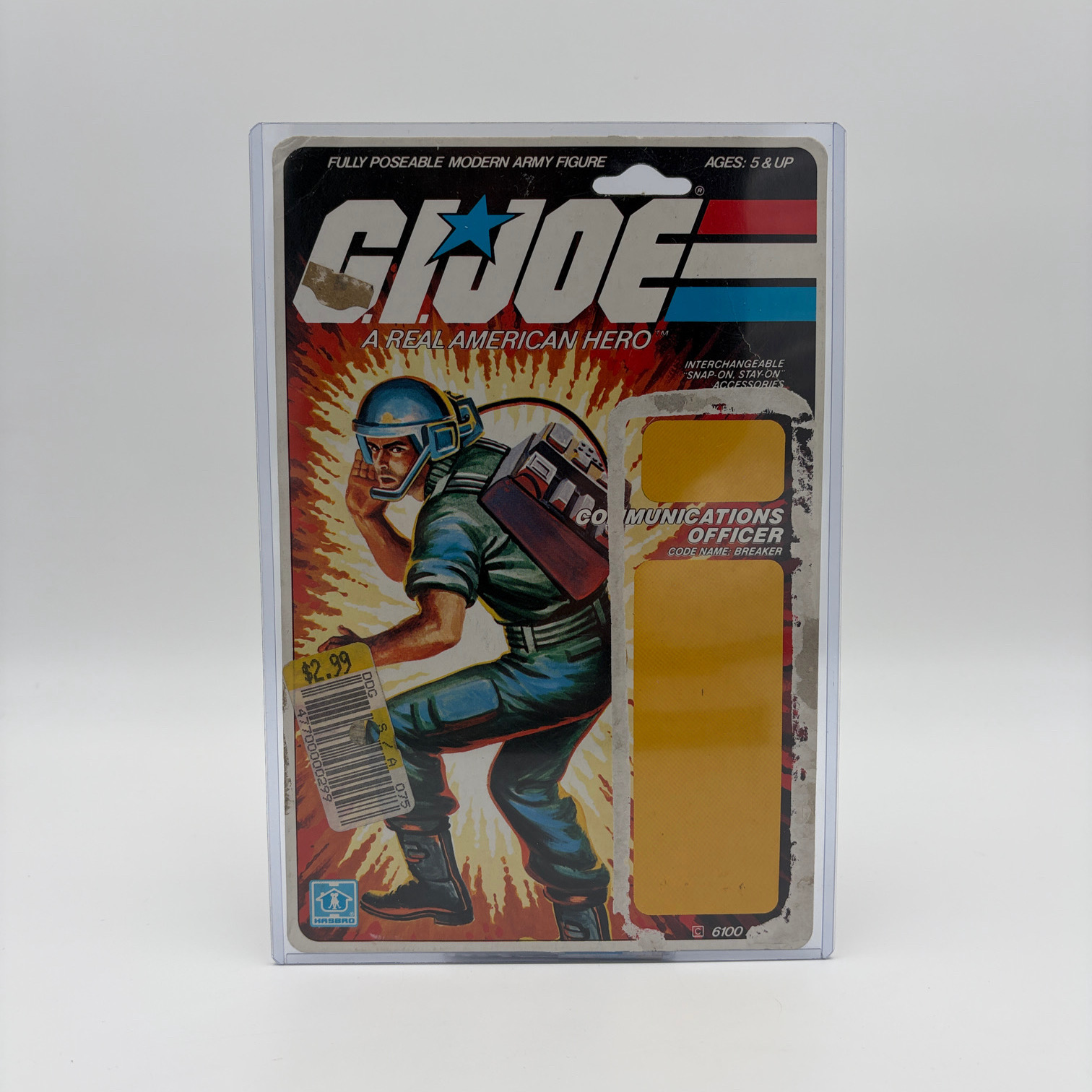 Breaker Cardback G.I. Joe