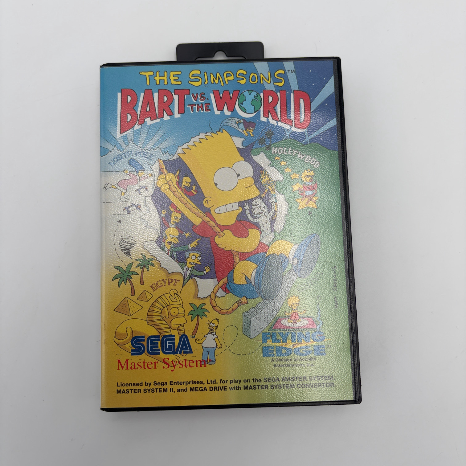 The Simpsons Bart vs. the World SEGA Master System