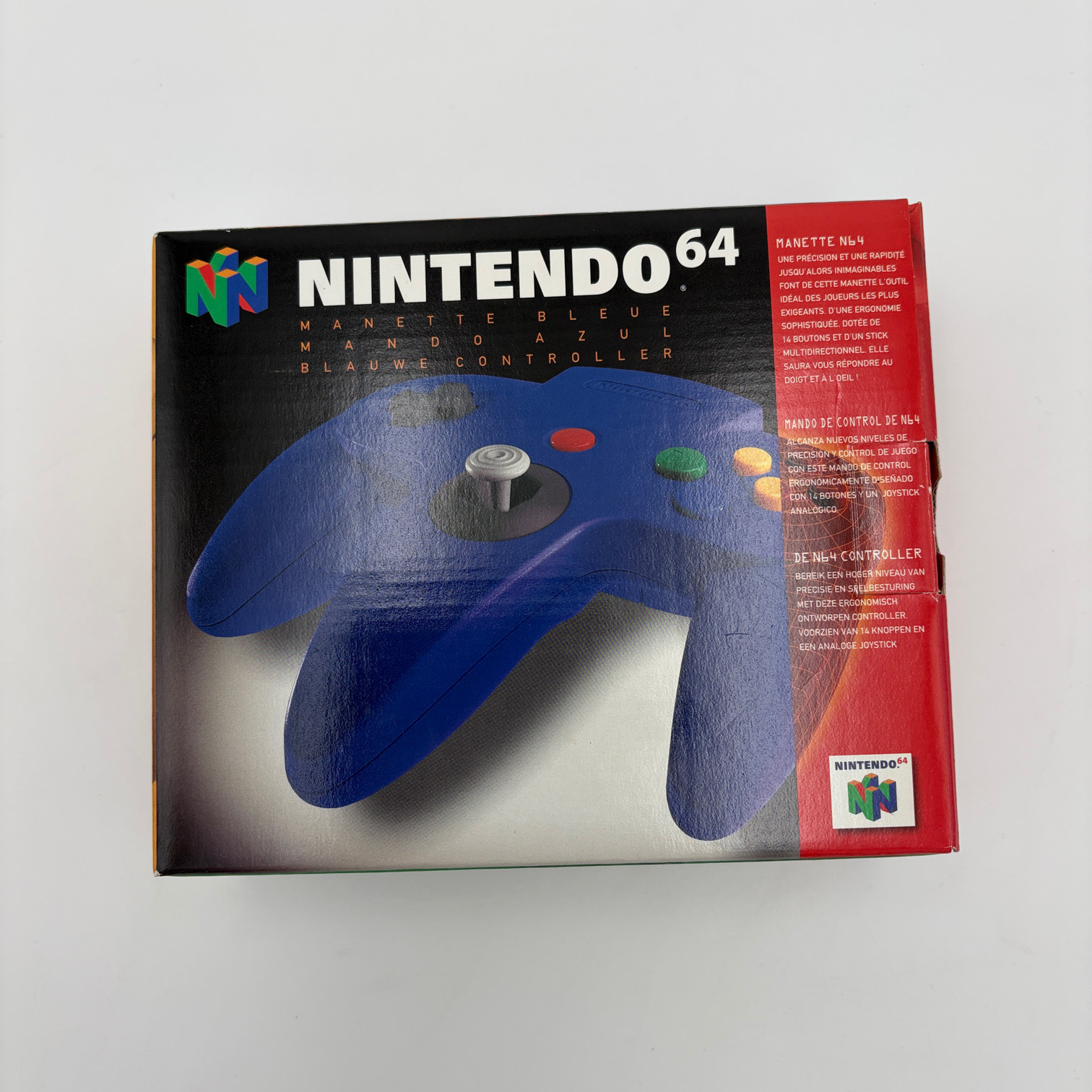 Nintendo 64 Controller (Manette Bleue)