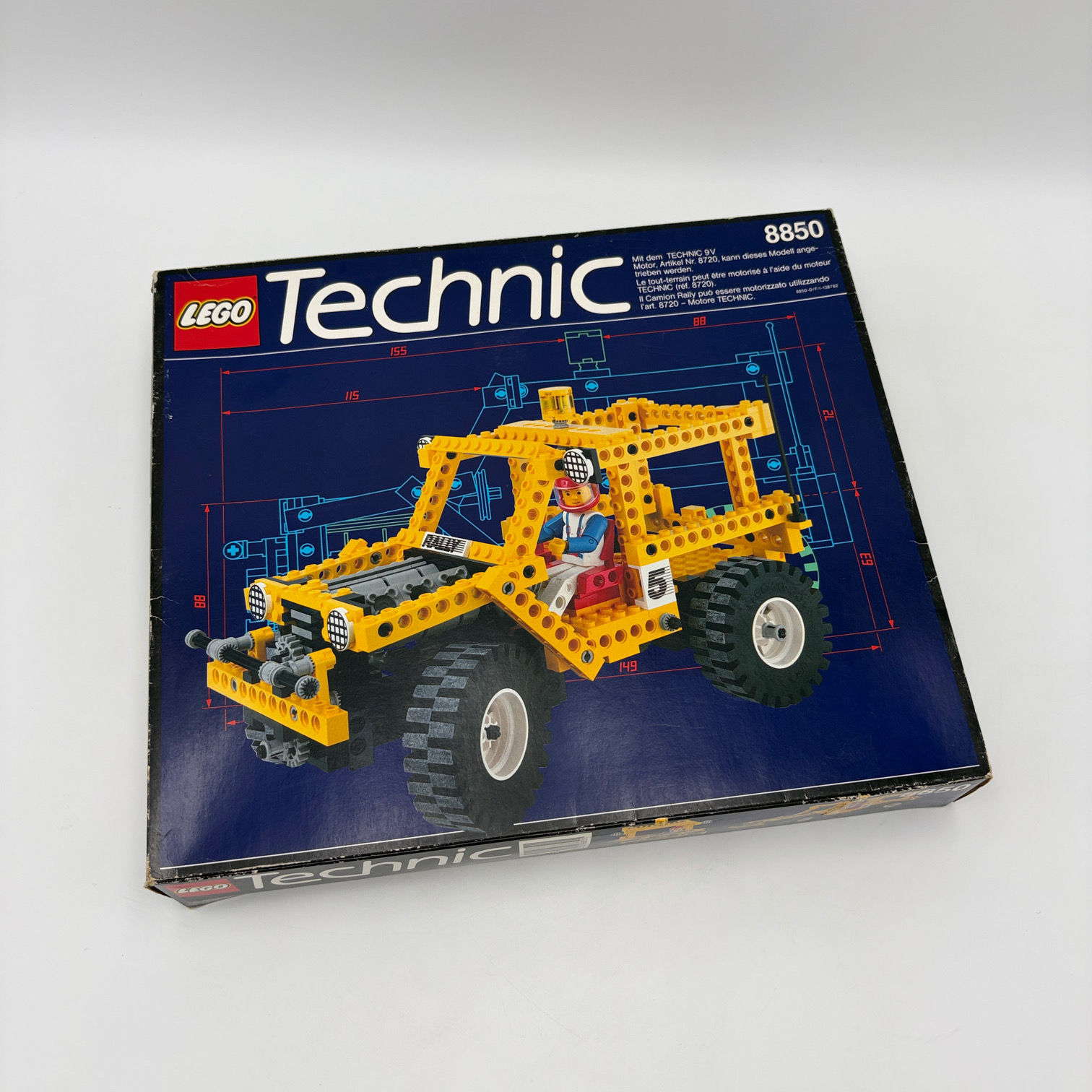 LEGO set 8850 Compleet in Verpakking