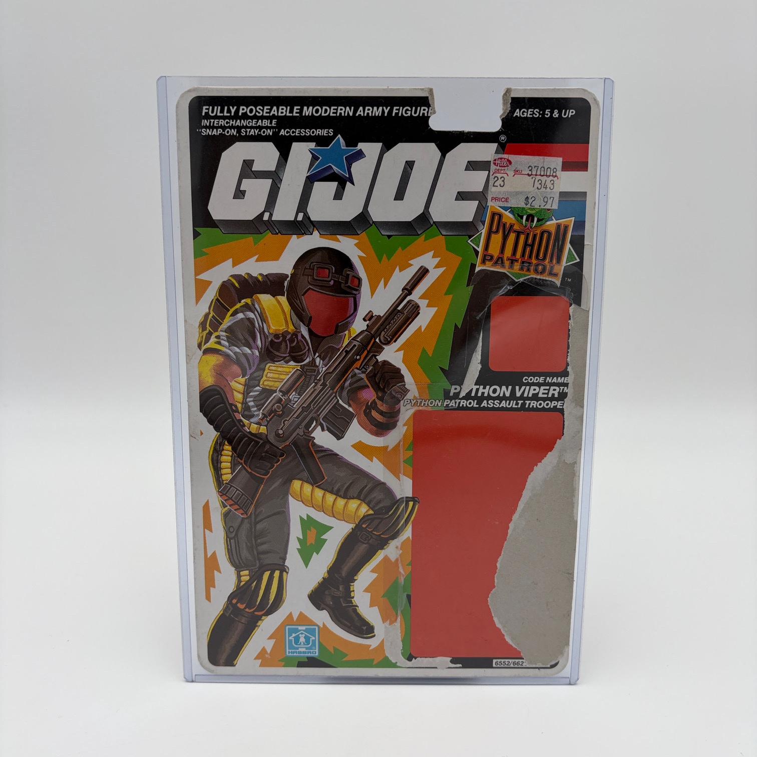 Python Viper Cardback G.I. Joe