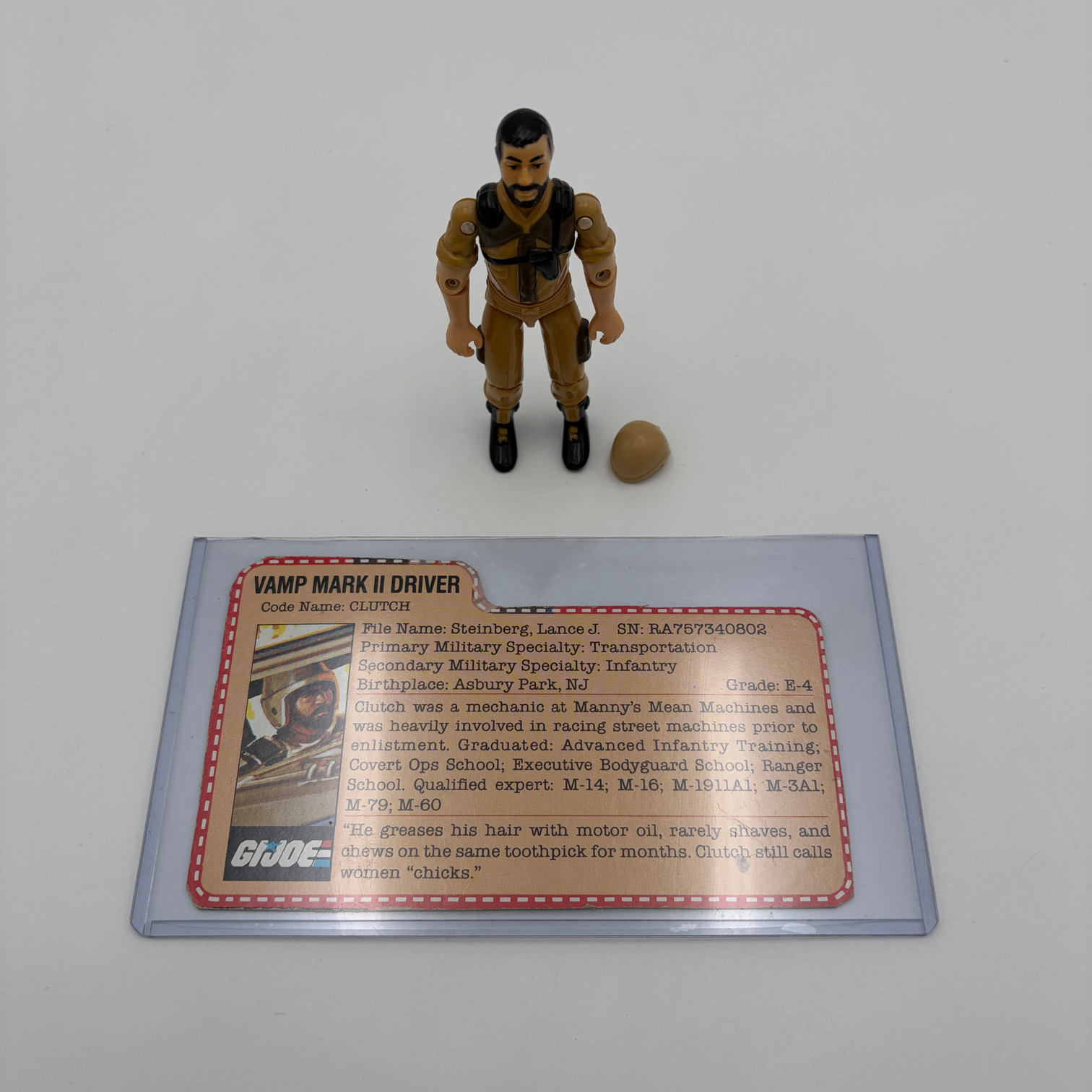 Tan Clutch G.I. Joe