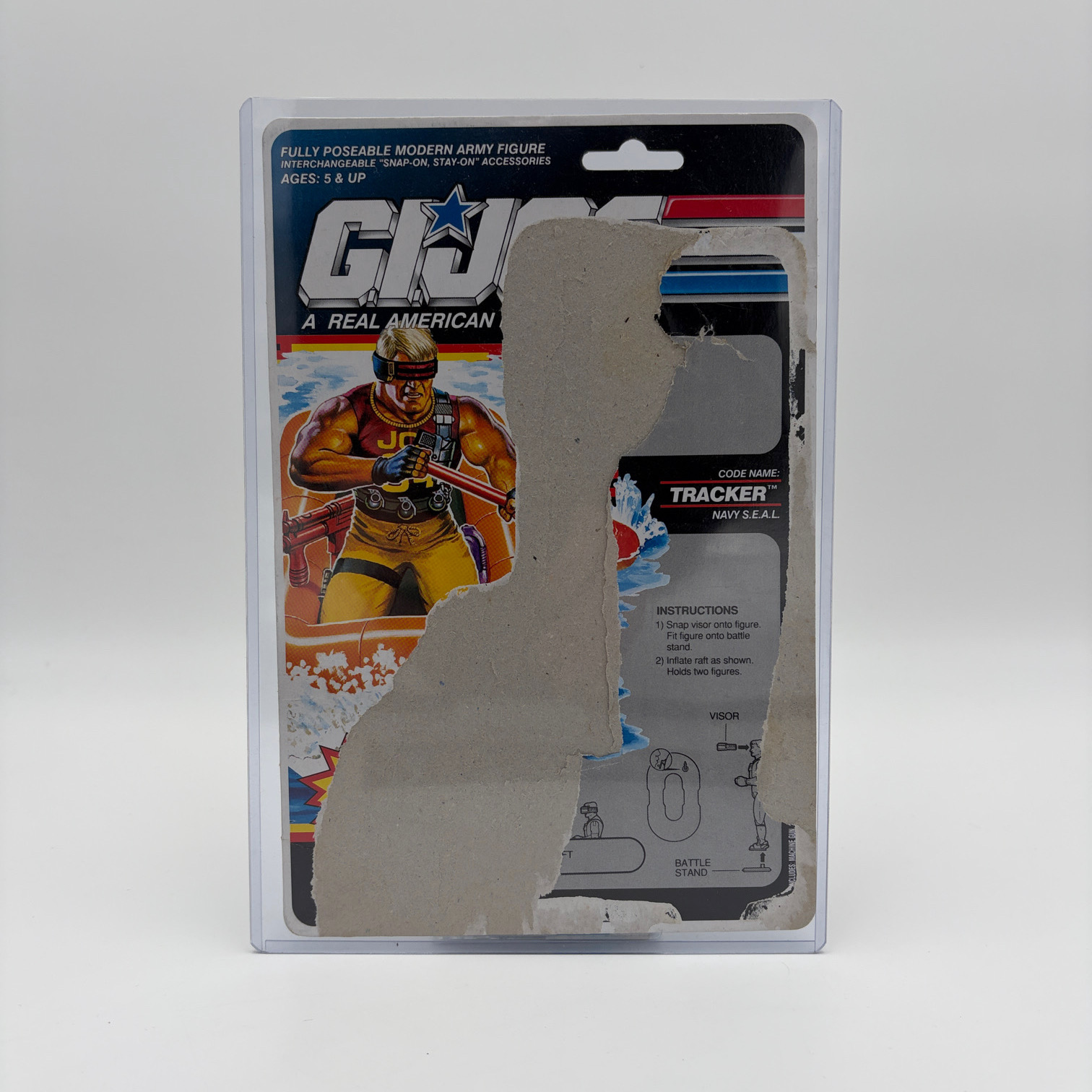 Tracker Cardback G.I. Joe