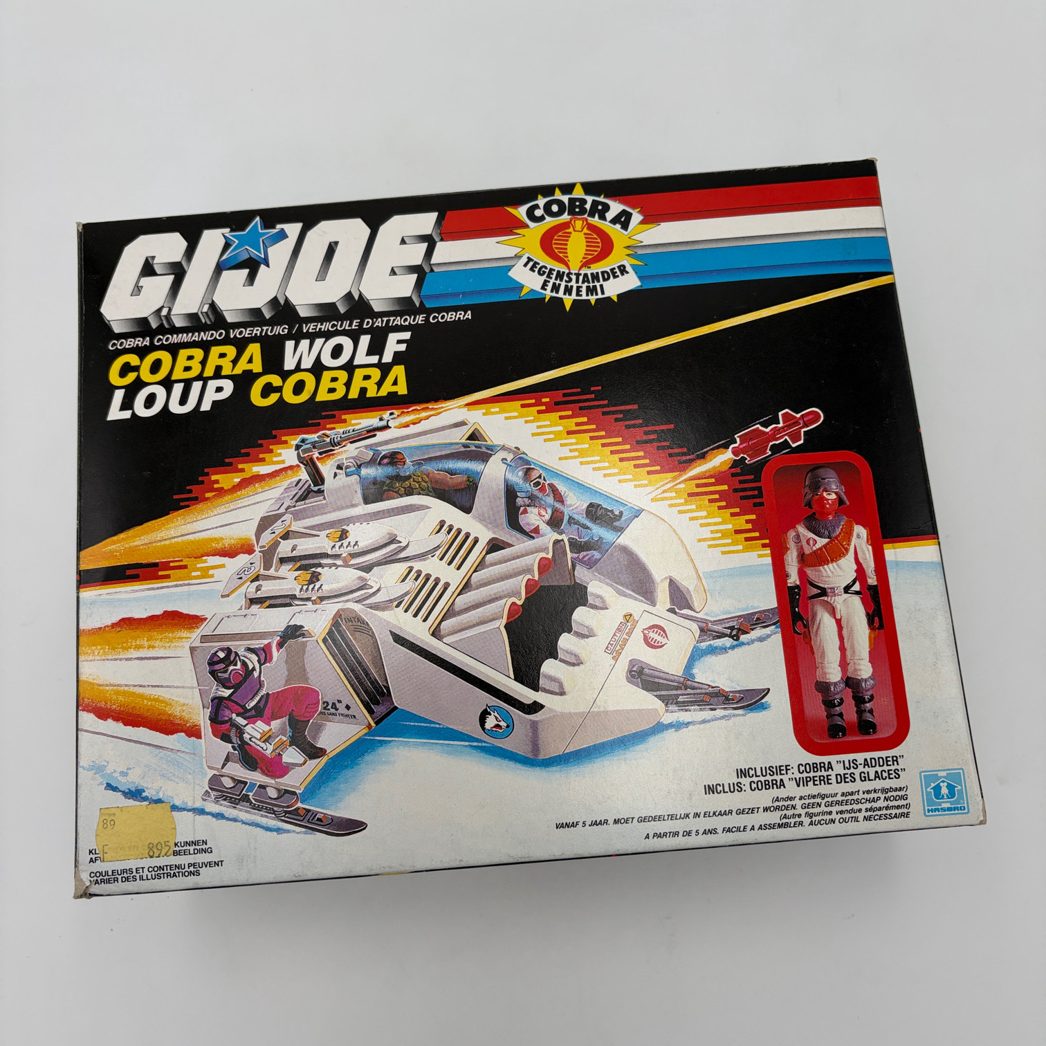 Cobra W.O.L.F. G.I. Joe (Met Driver) compleet